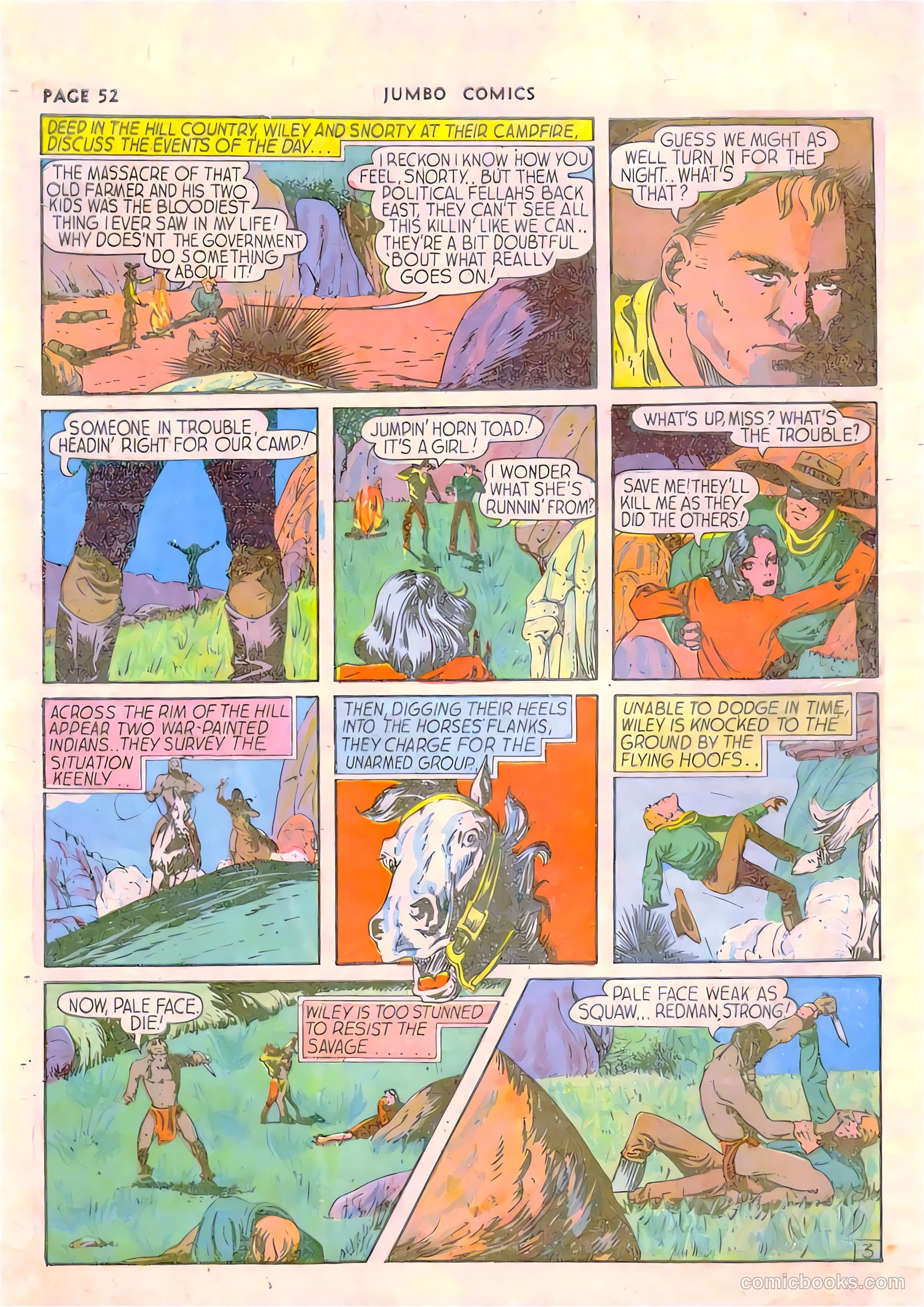 Jumbo Comics #19 (1940) — page 54 of 67