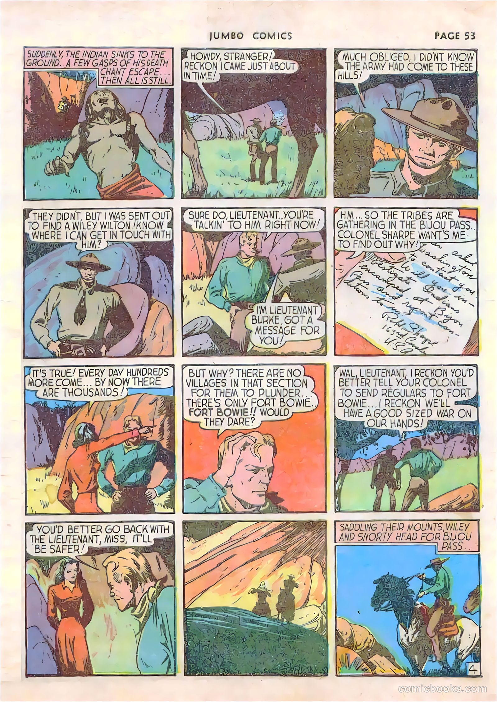 Jumbo Comics #19 (1940) — page 55 of 67