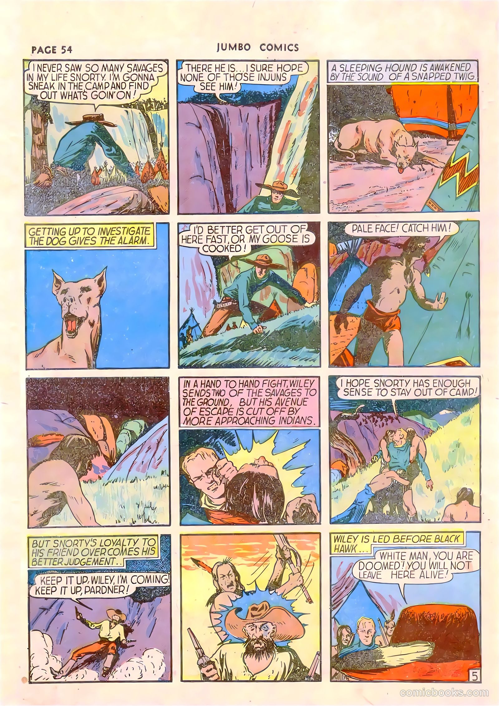 Jumbo Comics #19 (1940) — page 56 of 67