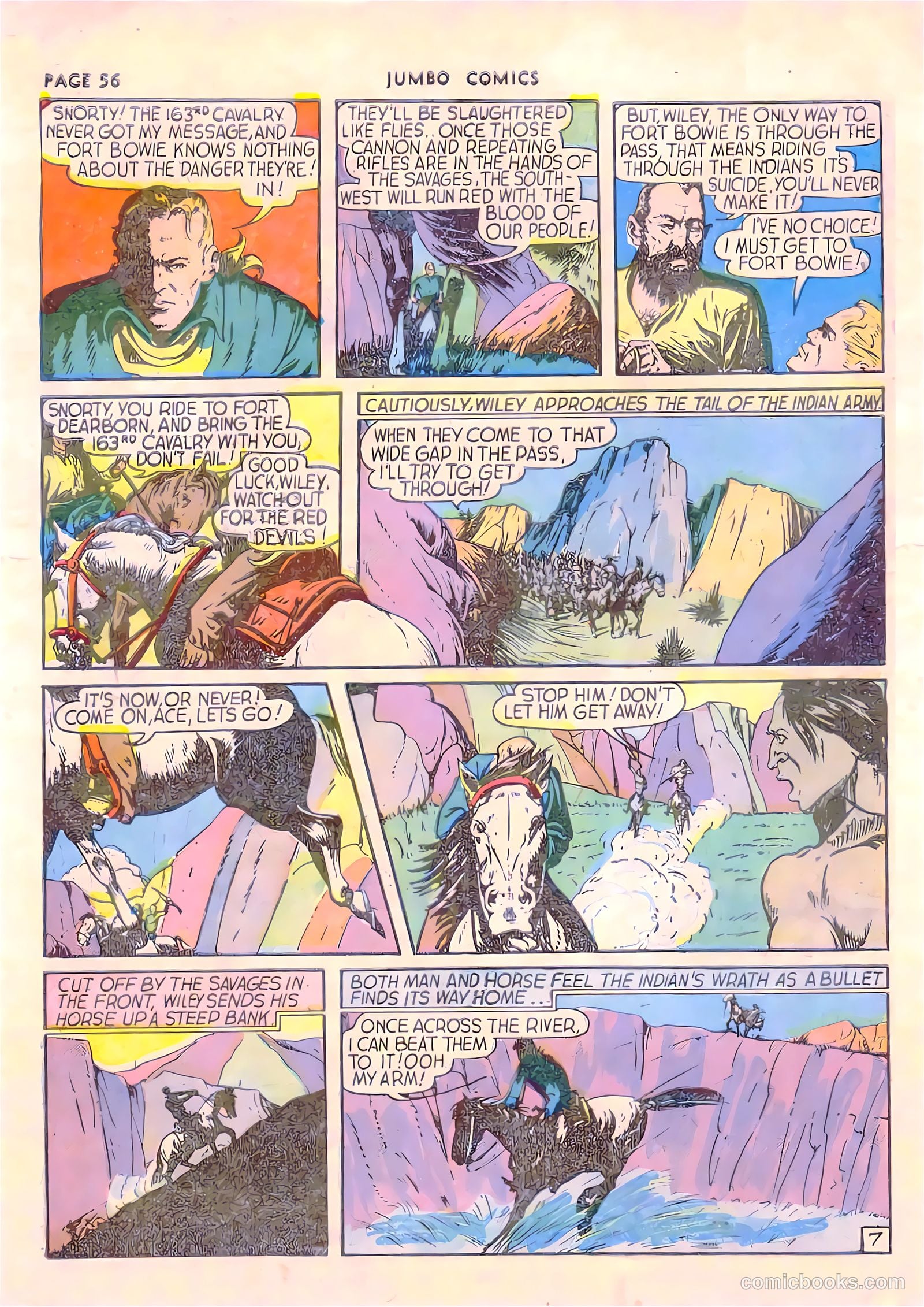 Jumbo Comics #19 (1940) — page 58 of 67