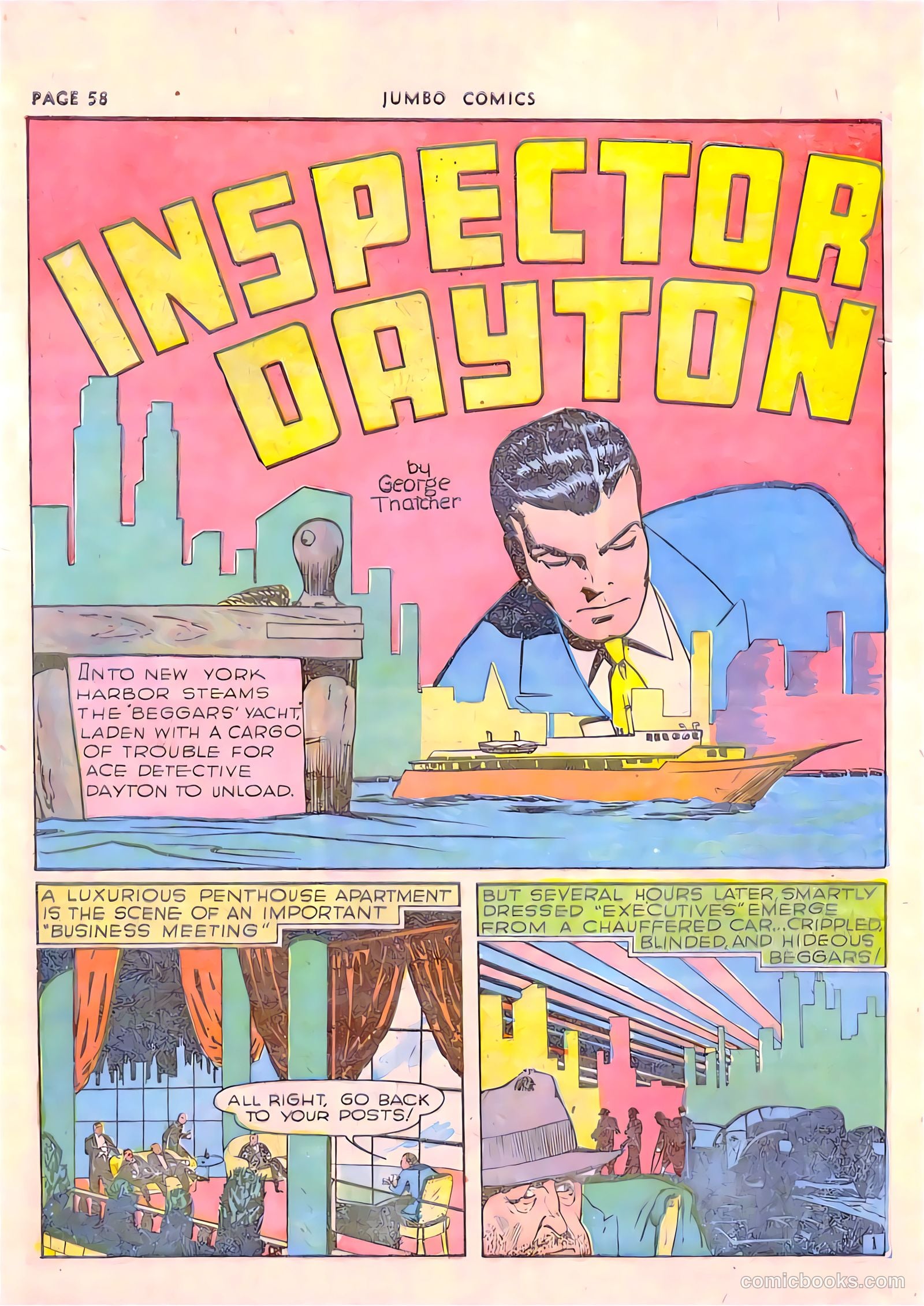 Jumbo Comics #19 (1940) — page 60 of 67