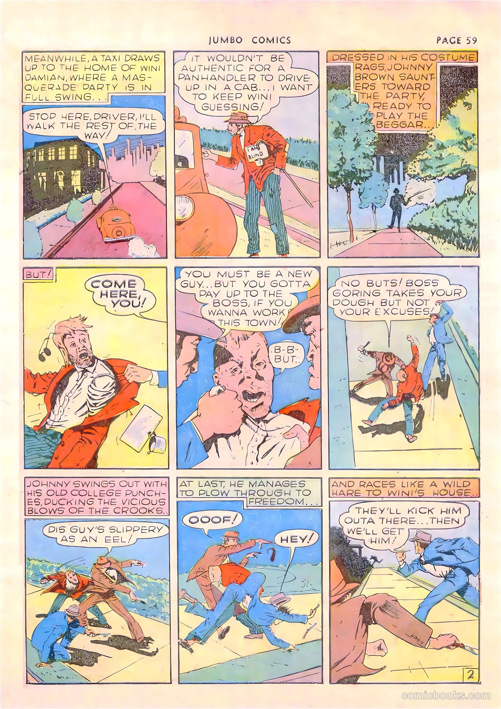 Jumbo Comics #19 (1940) — page 61 of 67