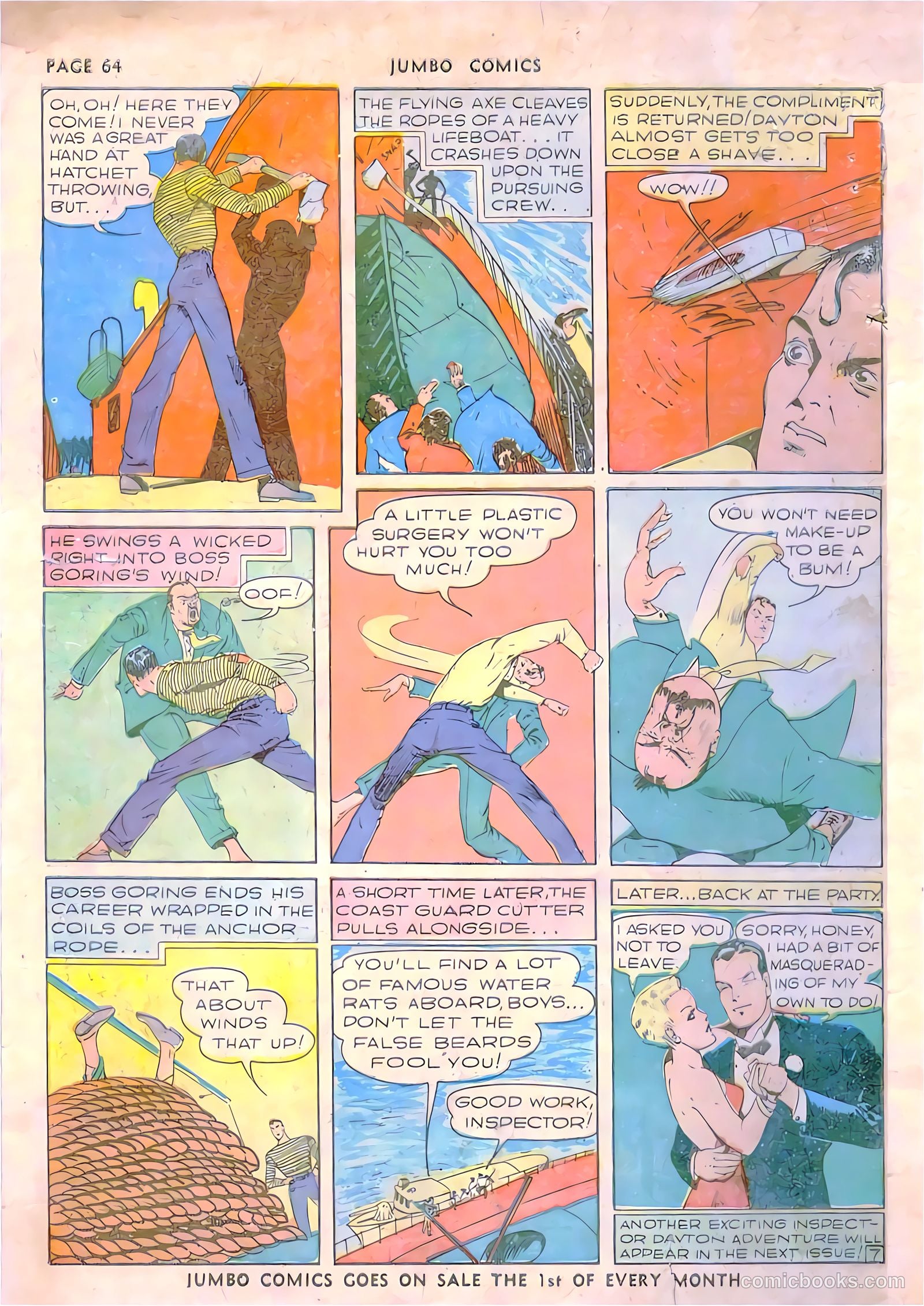 Jumbo Comics #19 (1940) — page 66 of 67