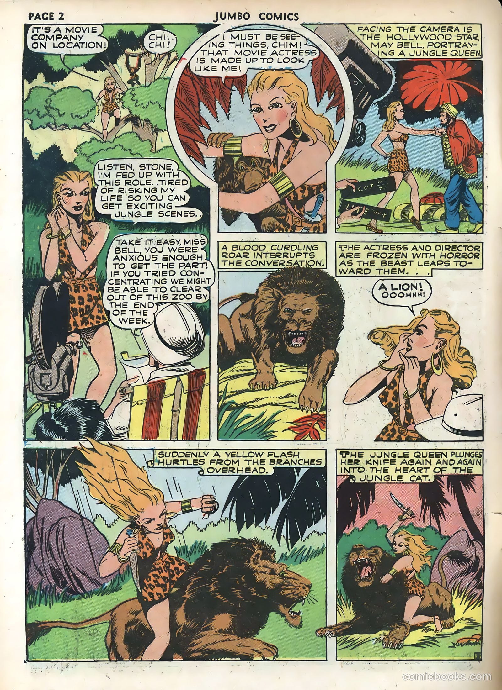 Jumbo Comics #37 (1942, Real Adventures Pub. Co., Inc.) — page 4 of 68
