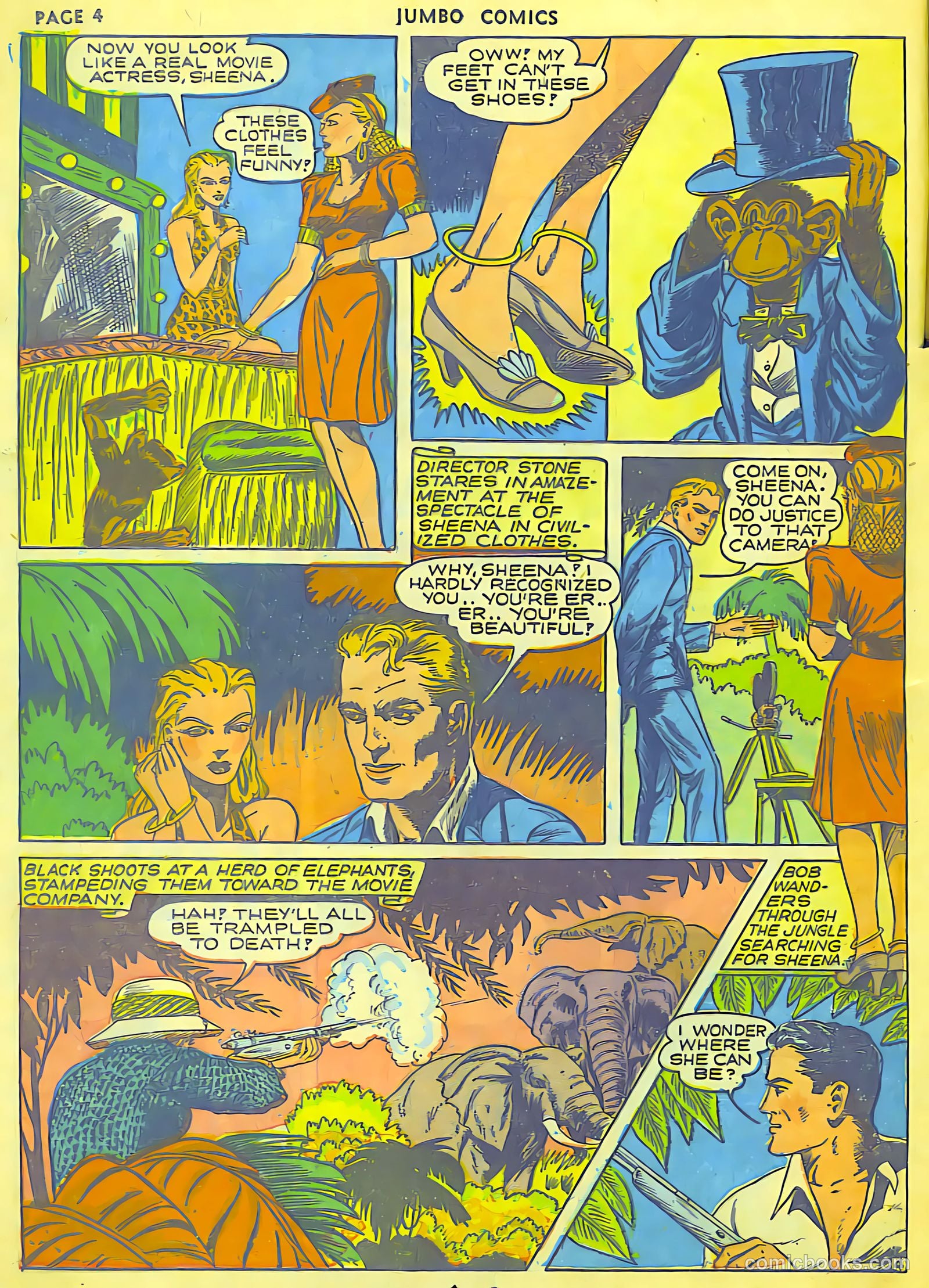 Jumbo Comics #37 (1942, Real Adventures Pub. Co., Inc.) — page 6 of 68