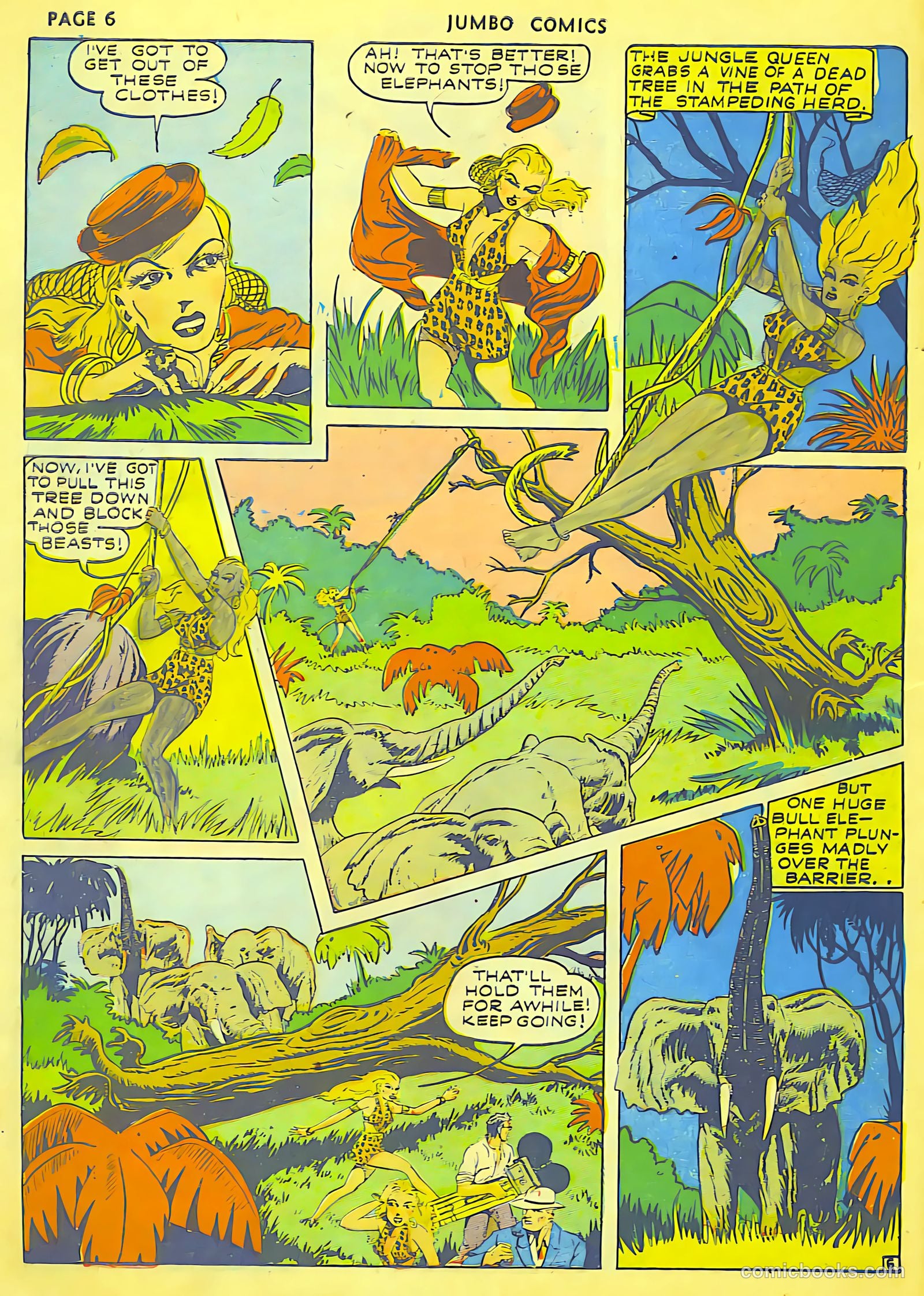Jumbo Comics #37 (1942, Real Adventures Pub. Co., Inc.) — page 8 of 68