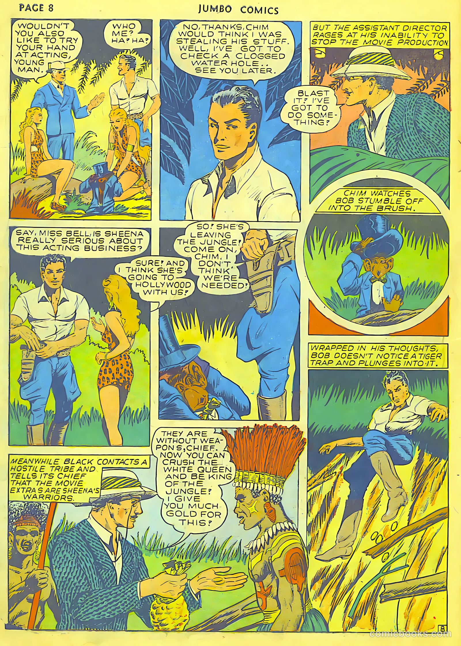 Jumbo Comics #37 (1942, Real Adventures Pub. Co., Inc.) — page 10 of 68