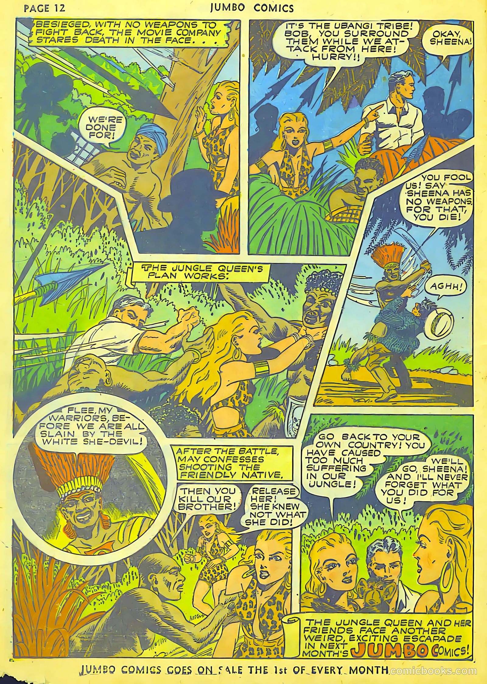 Jumbo Comics #37 (1942, Real Adventures Pub. Co., Inc.) — page 14 of 68