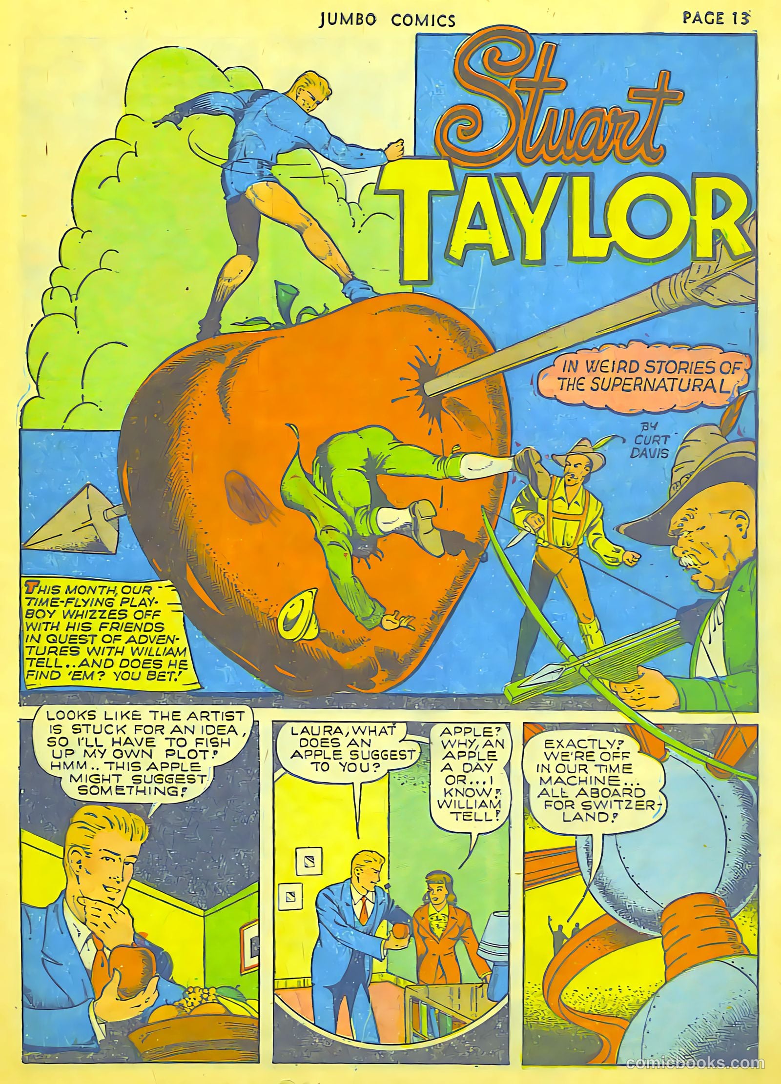 Jumbo Comics #37 (1942, Real Adventures Pub. Co., Inc.) — page 15 of 68