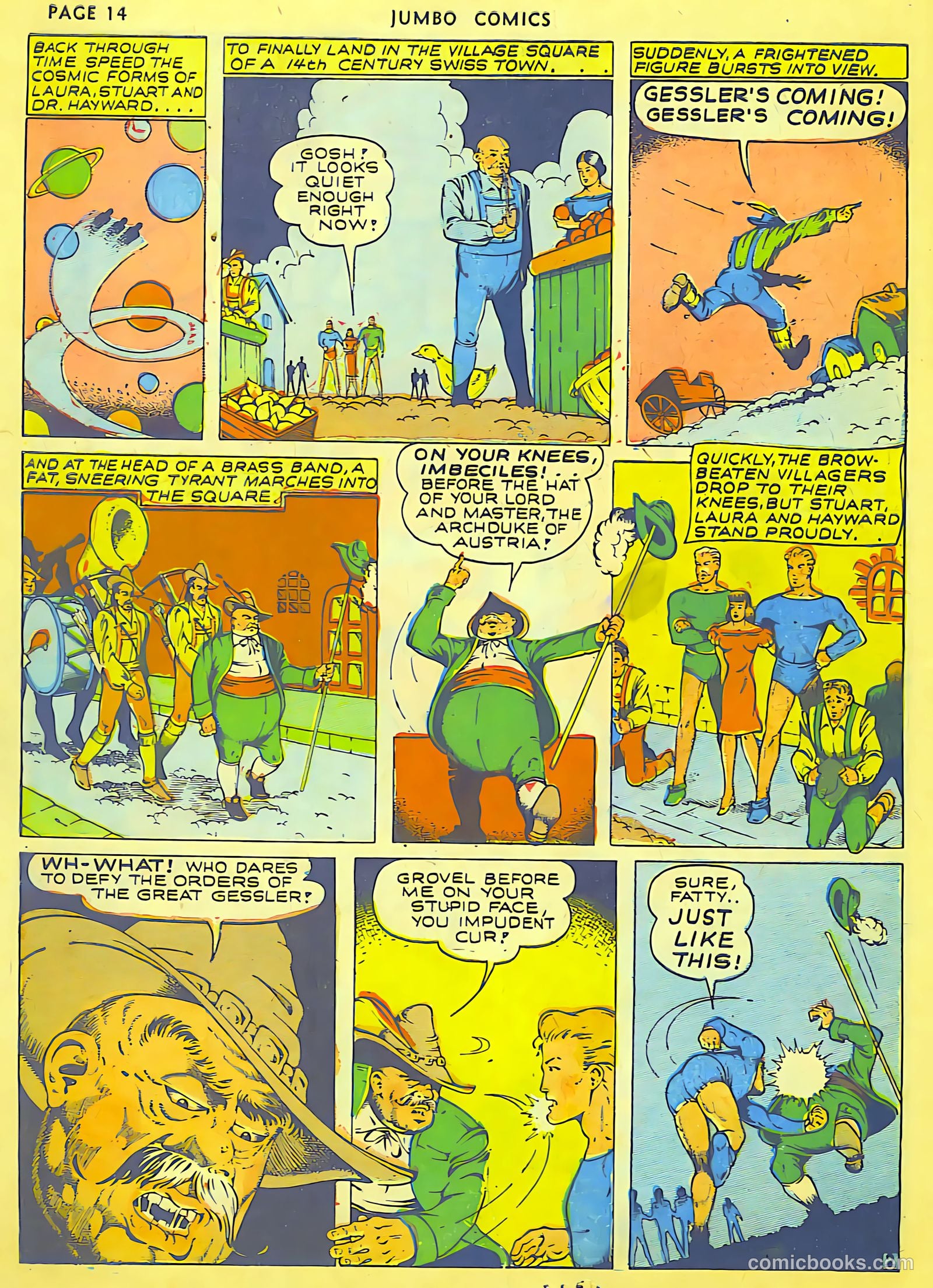 Jumbo Comics #37 (1942, Real Adventures Pub. Co., Inc.) — page 16 of 68