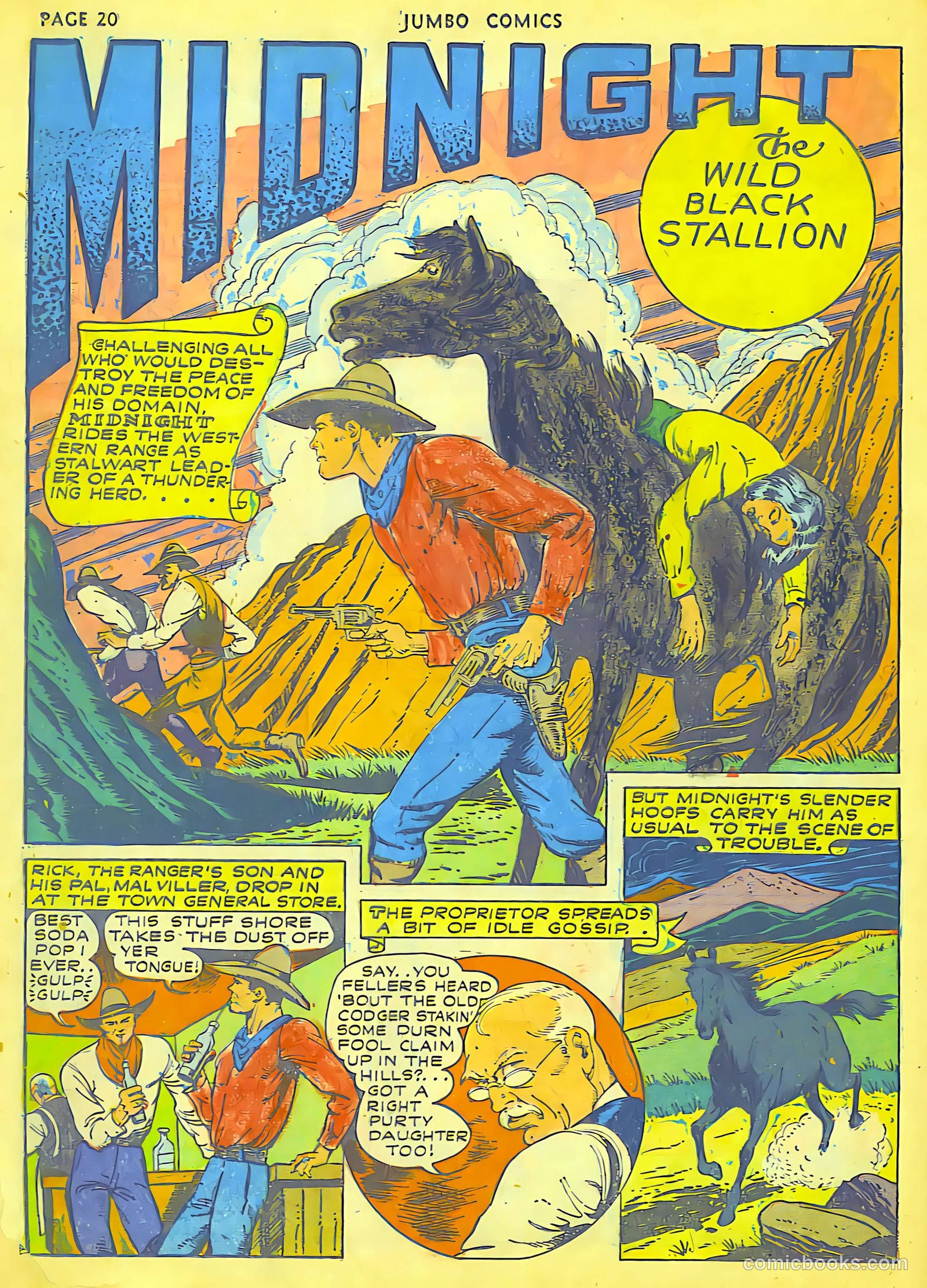 Jumbo Comics #37 (1942, Real Adventures Pub. Co., Inc.) — page 22 of 68