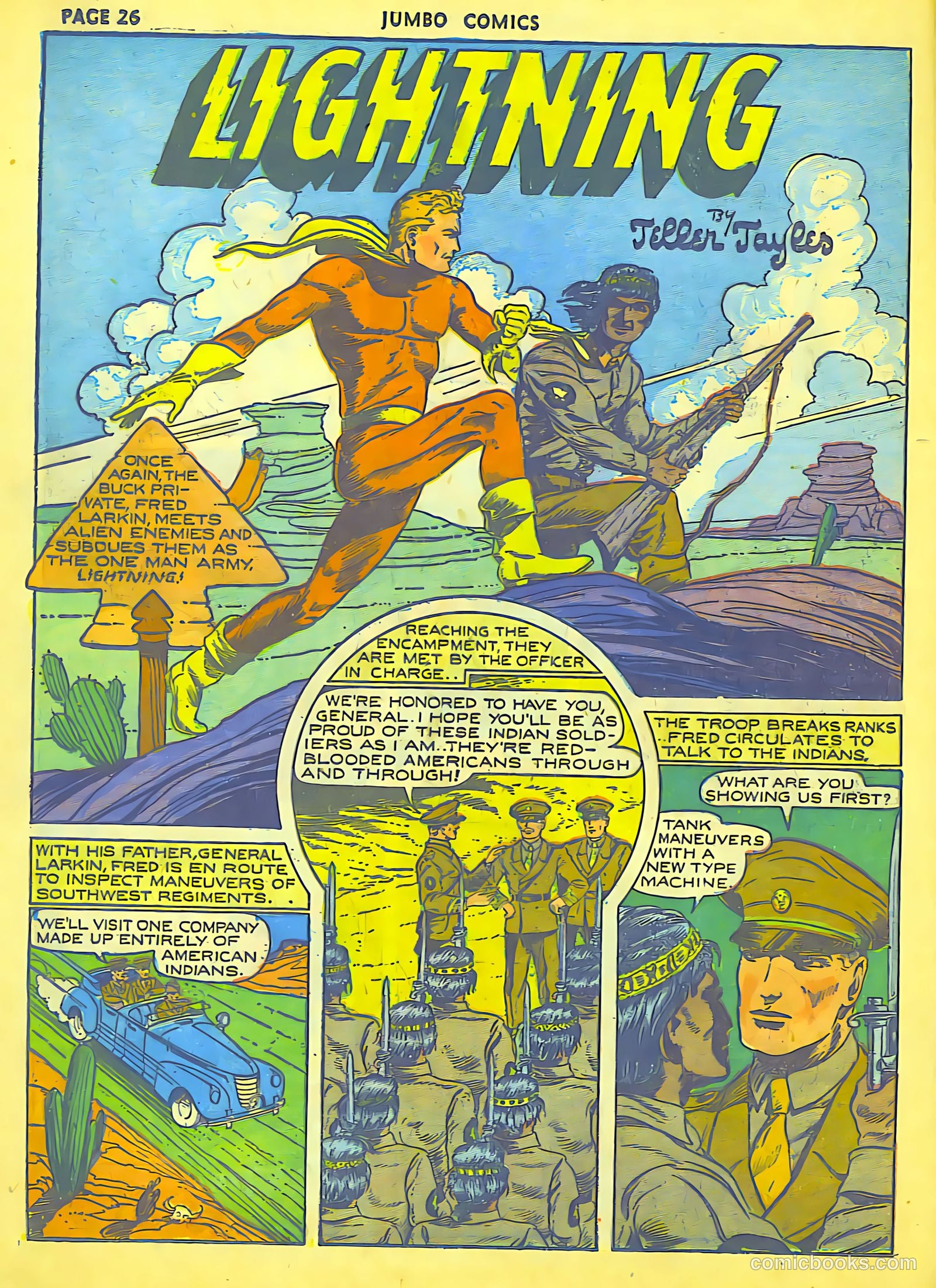 Jumbo Comics #37 (1942, Real Adventures Pub. Co., Inc.) — page 28 of 68