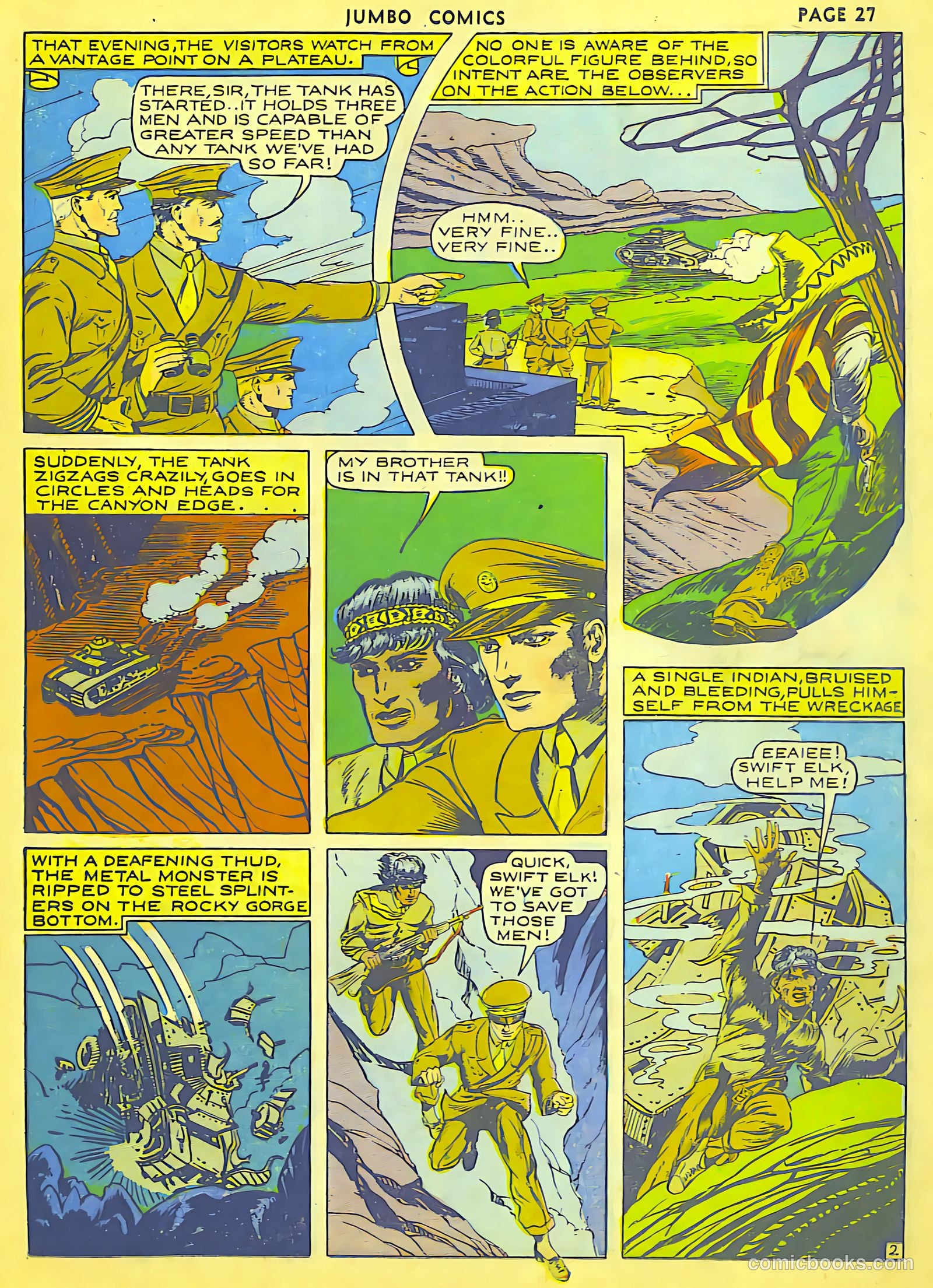 Jumbo Comics #37 (1942, Real Adventures Pub. Co., Inc.) — page 29 of 68