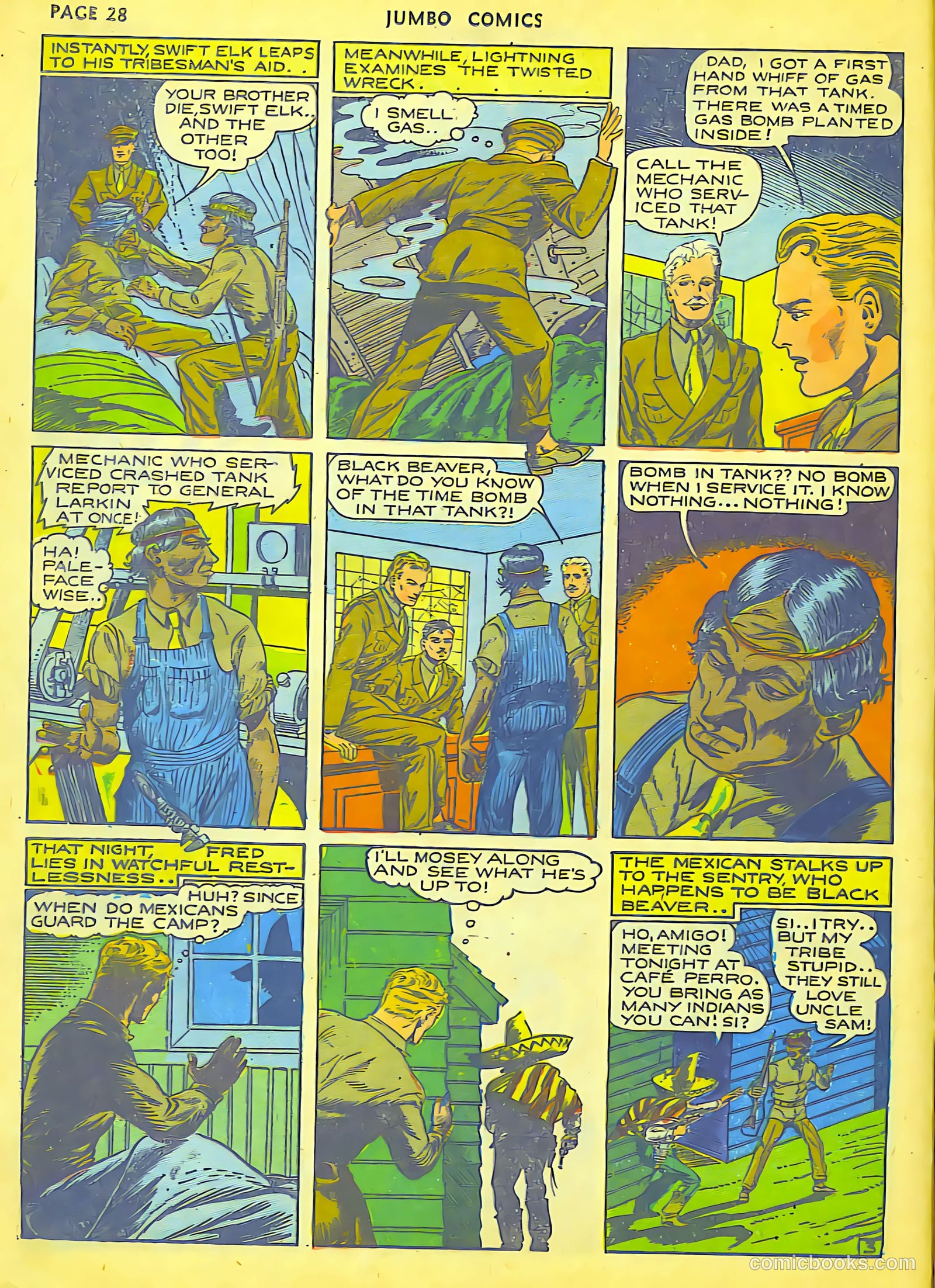Jumbo Comics #37 (1942, Real Adventures Pub. Co., Inc.) — page 30 of 68