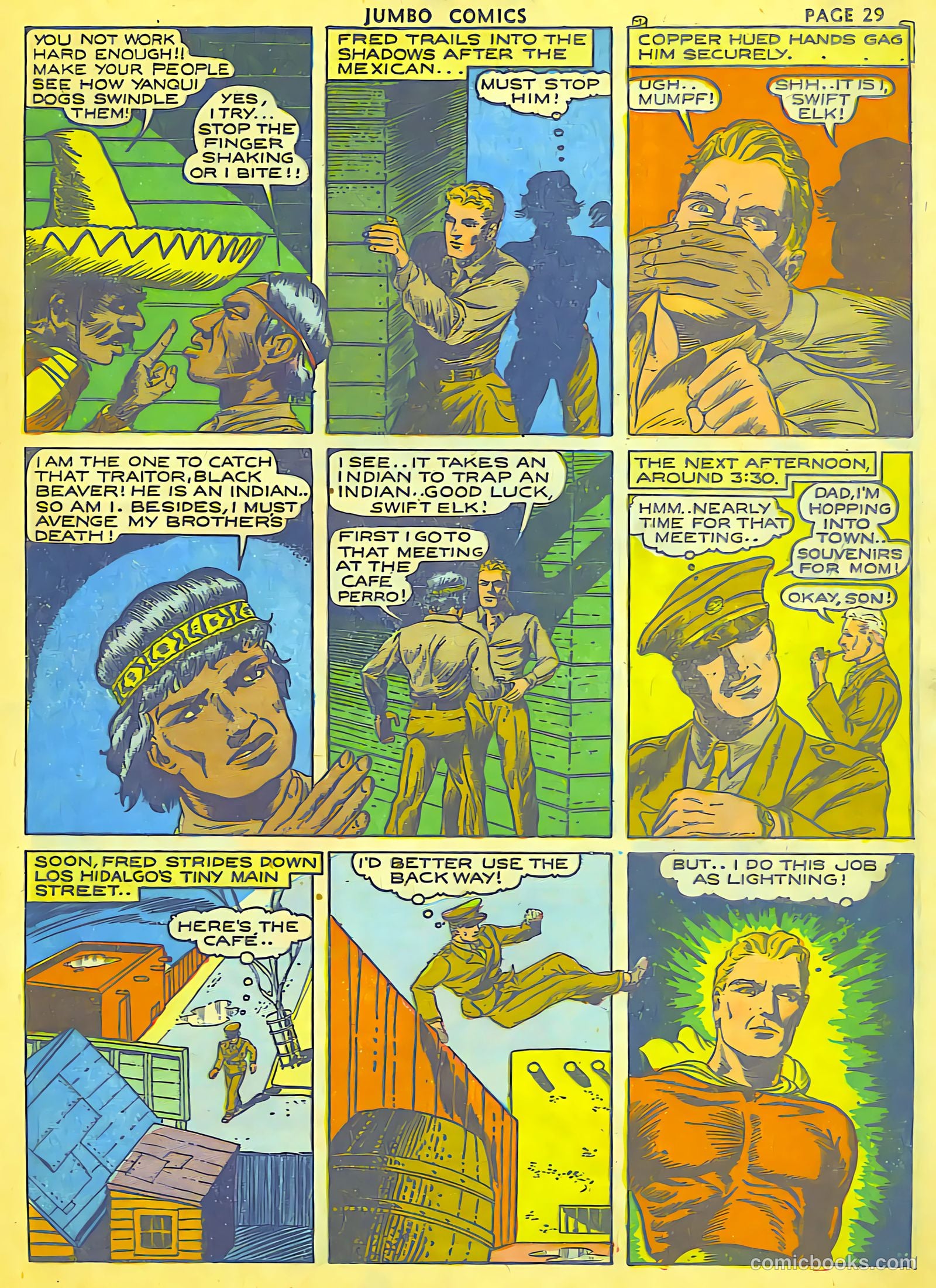 Jumbo Comics #37 (1942, Real Adventures Pub. Co., Inc.) — page 31 of 68