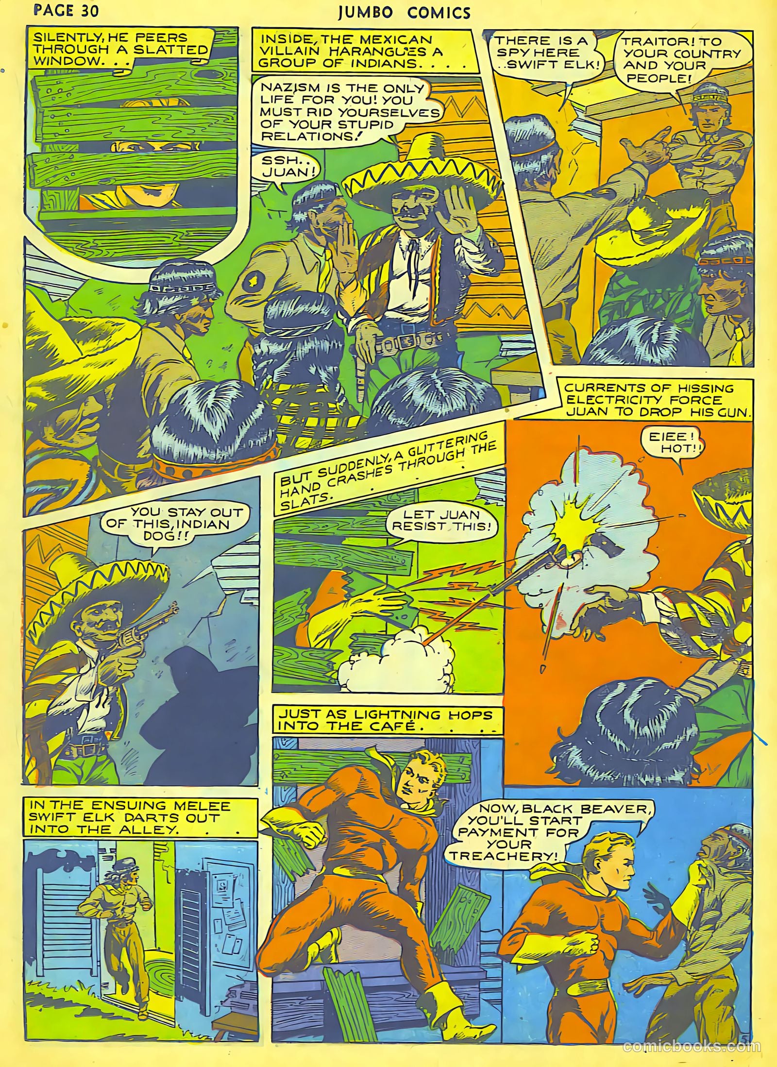 Jumbo Comics #37 (1942, Real Adventures Pub. Co., Inc.) — page 32 of 68