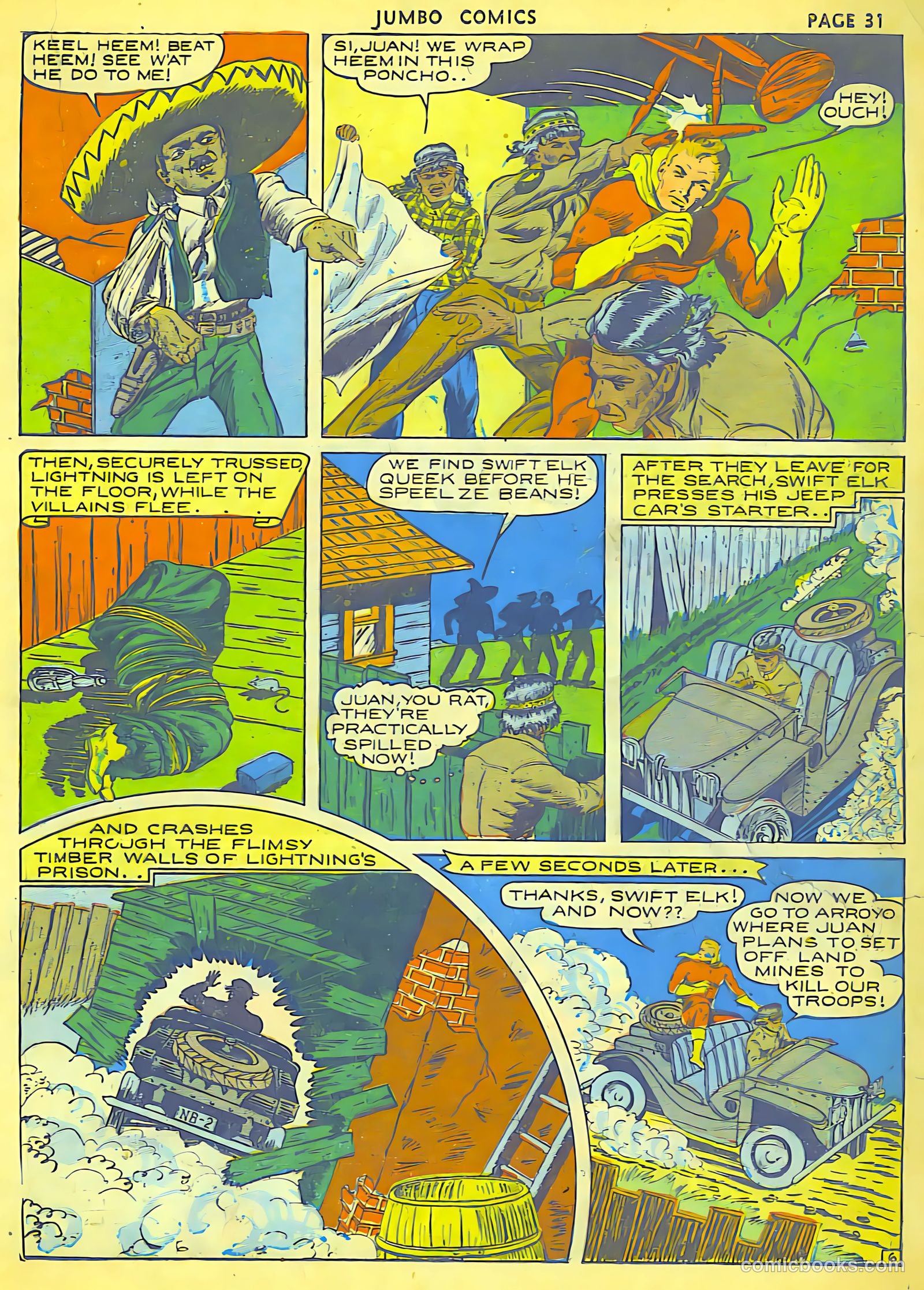 Jumbo Comics #37 (1942, Real Adventures Pub. Co., Inc.) — page 33 of 68