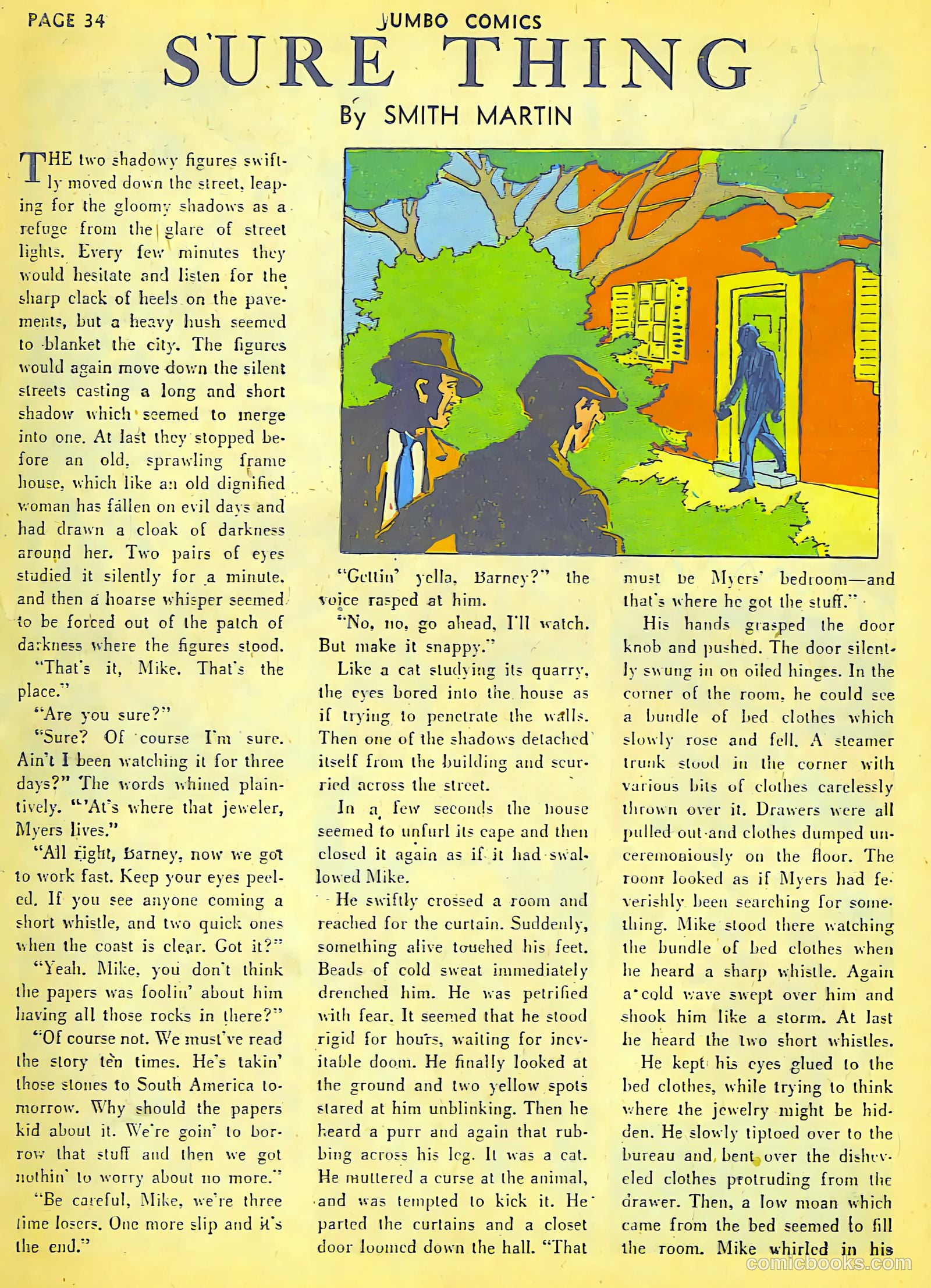 Jumbo Comics #37 (1942, Real Adventures Pub. Co., Inc.) — page 36 of 68