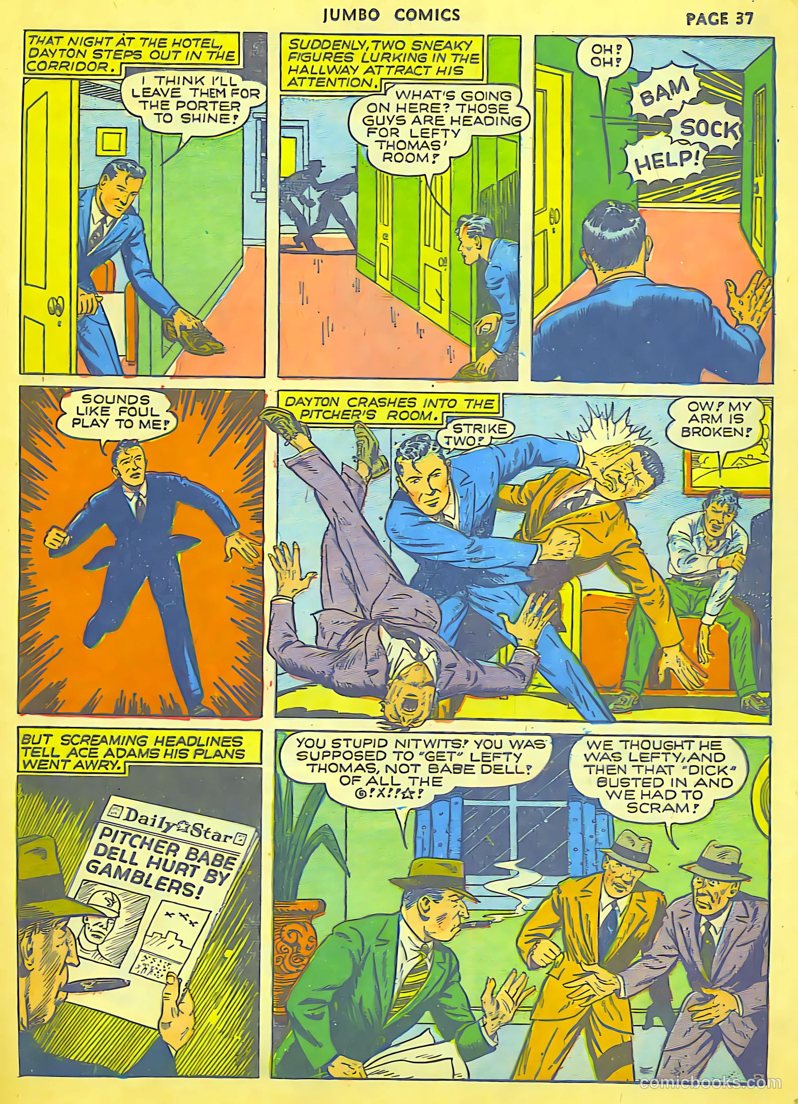 Jumbo Comics #37 (1942, Real Adventures Pub. Co., Inc.) — page 39 of 68