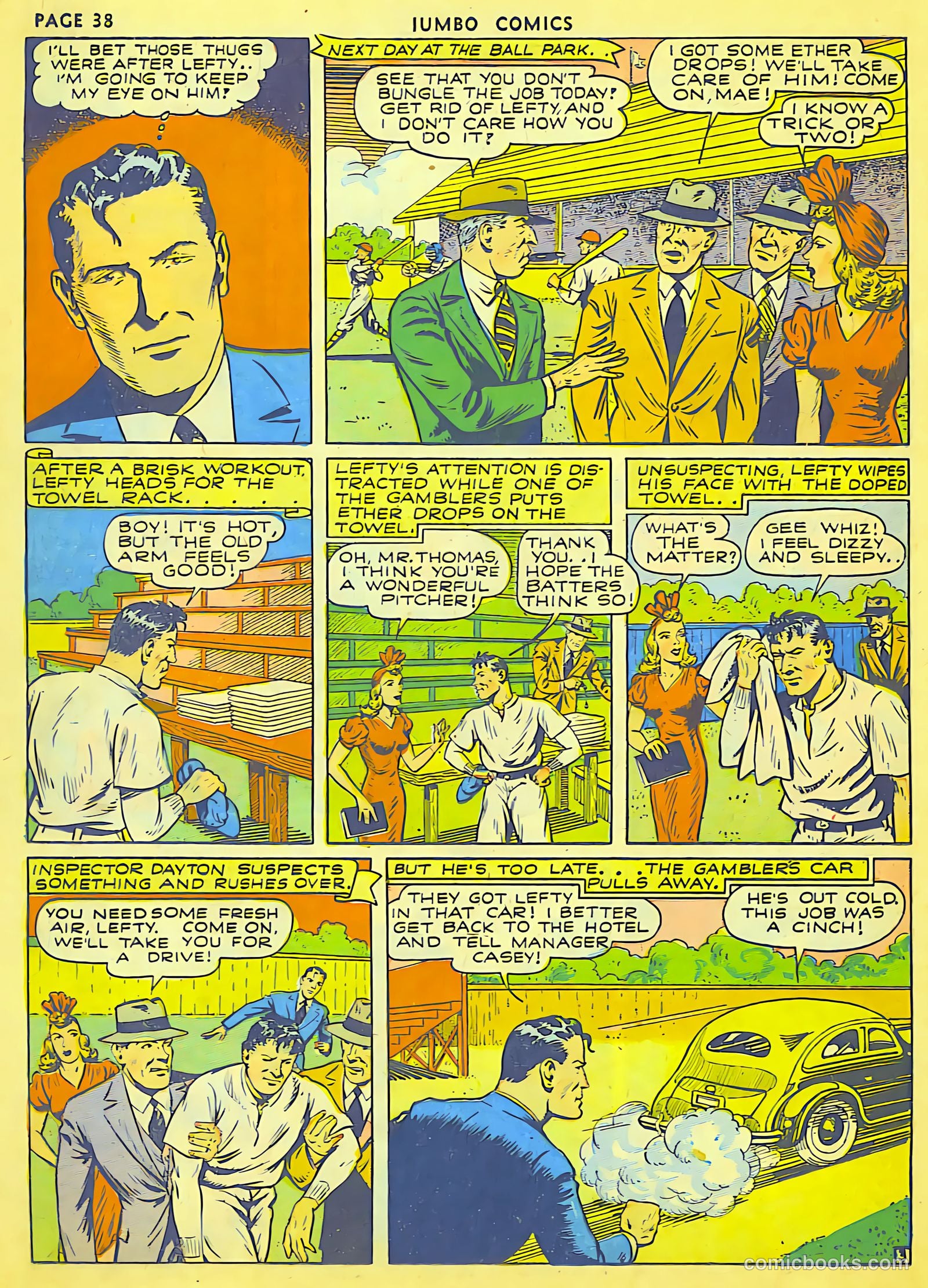 Jumbo Comics #37 (1942, Real Adventures Pub. Co., Inc.) — page 40 of 68