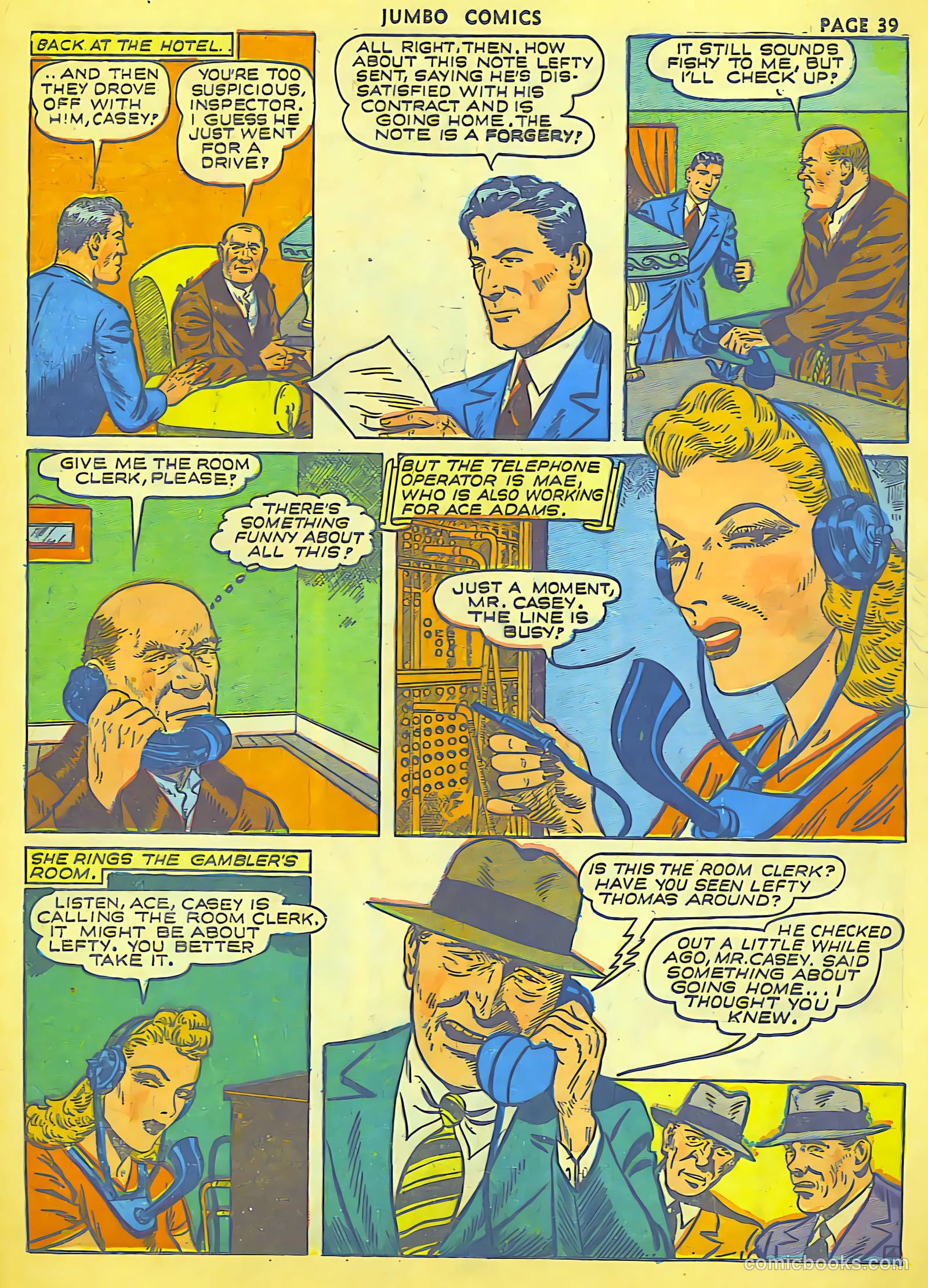 Jumbo Comics #37 (1942, Real Adventures Pub. Co., Inc.) — page 41 of 68