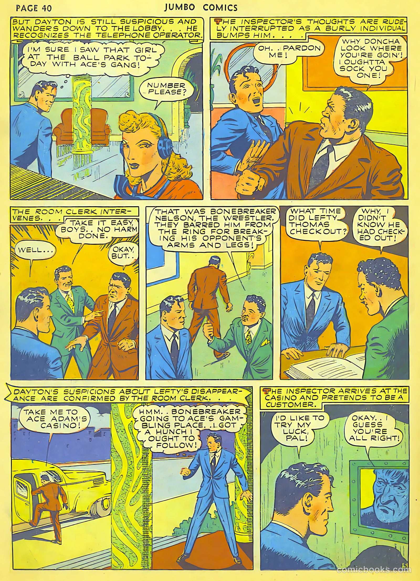 Jumbo Comics #37 (1942, Real Adventures Pub. Co., Inc.) — page 42 of 68