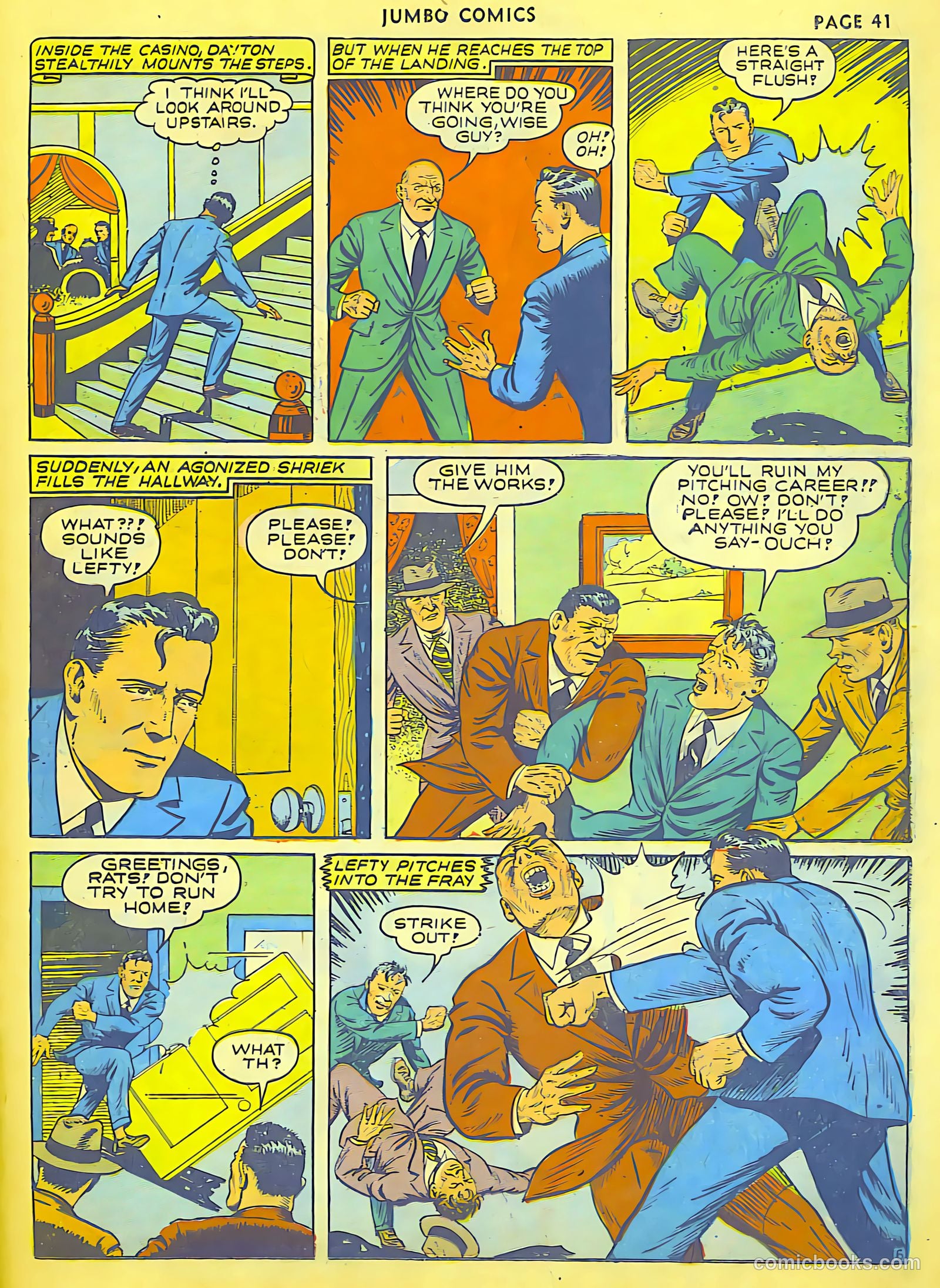 Jumbo Comics #37 (1942, Real Adventures Pub. Co., Inc.) — page 43 of 68