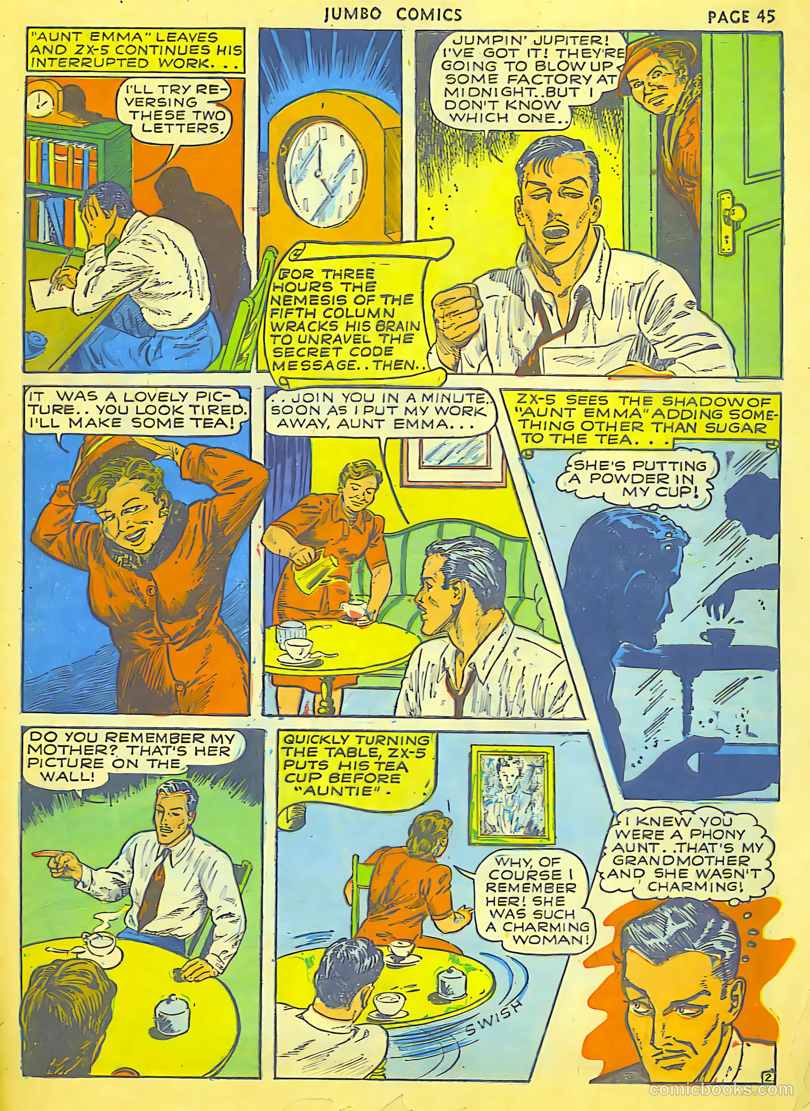Jumbo Comics #37 (1942, Real Adventures Pub. Co., Inc.) — page 47 of 68