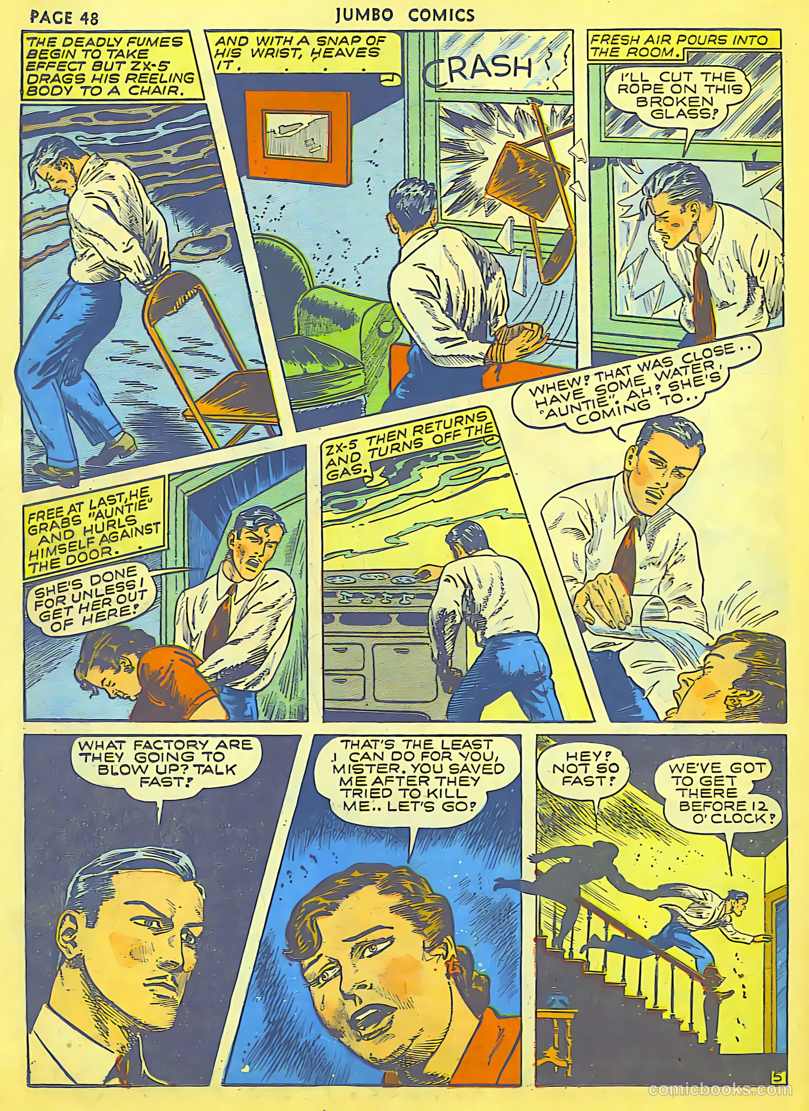 Jumbo Comics #37 (1942, Real Adventures Pub. Co., Inc.) — page 50 of 68