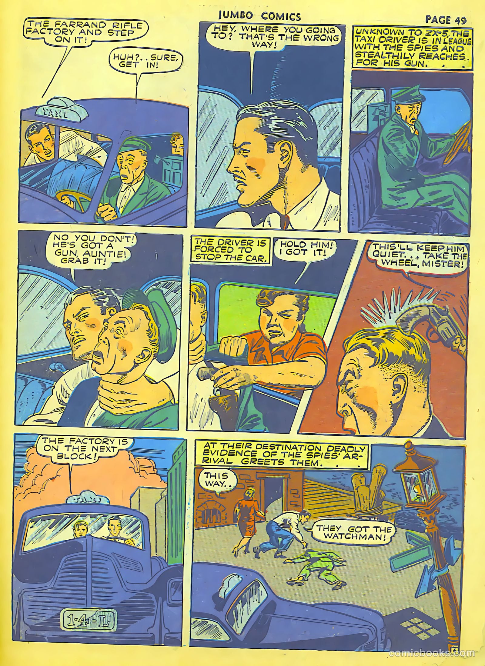Jumbo Comics #37 (1942, Real Adventures Pub. Co., Inc.) — page 51 of 68