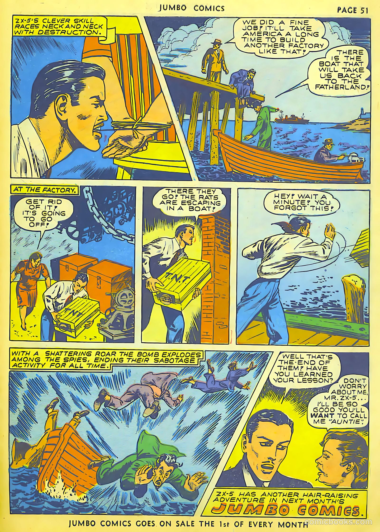 Jumbo Comics #37 (1942, Real Adventures Pub. Co., Inc.) — page 53 of 68
