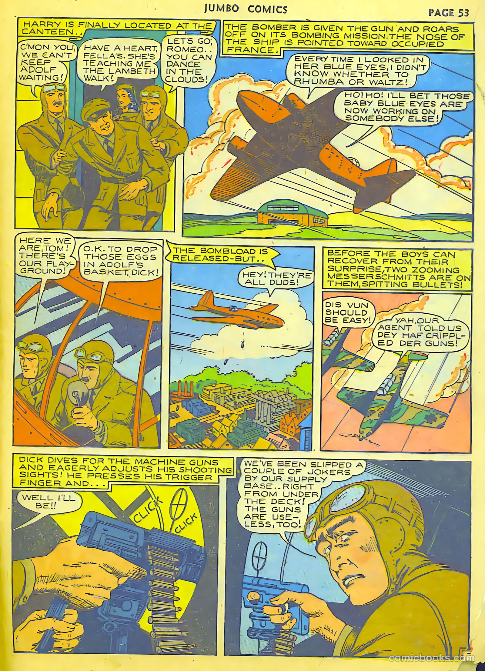 Jumbo Comics #37 (1942, Real Adventures Pub. Co., Inc.) — page 55 of 68