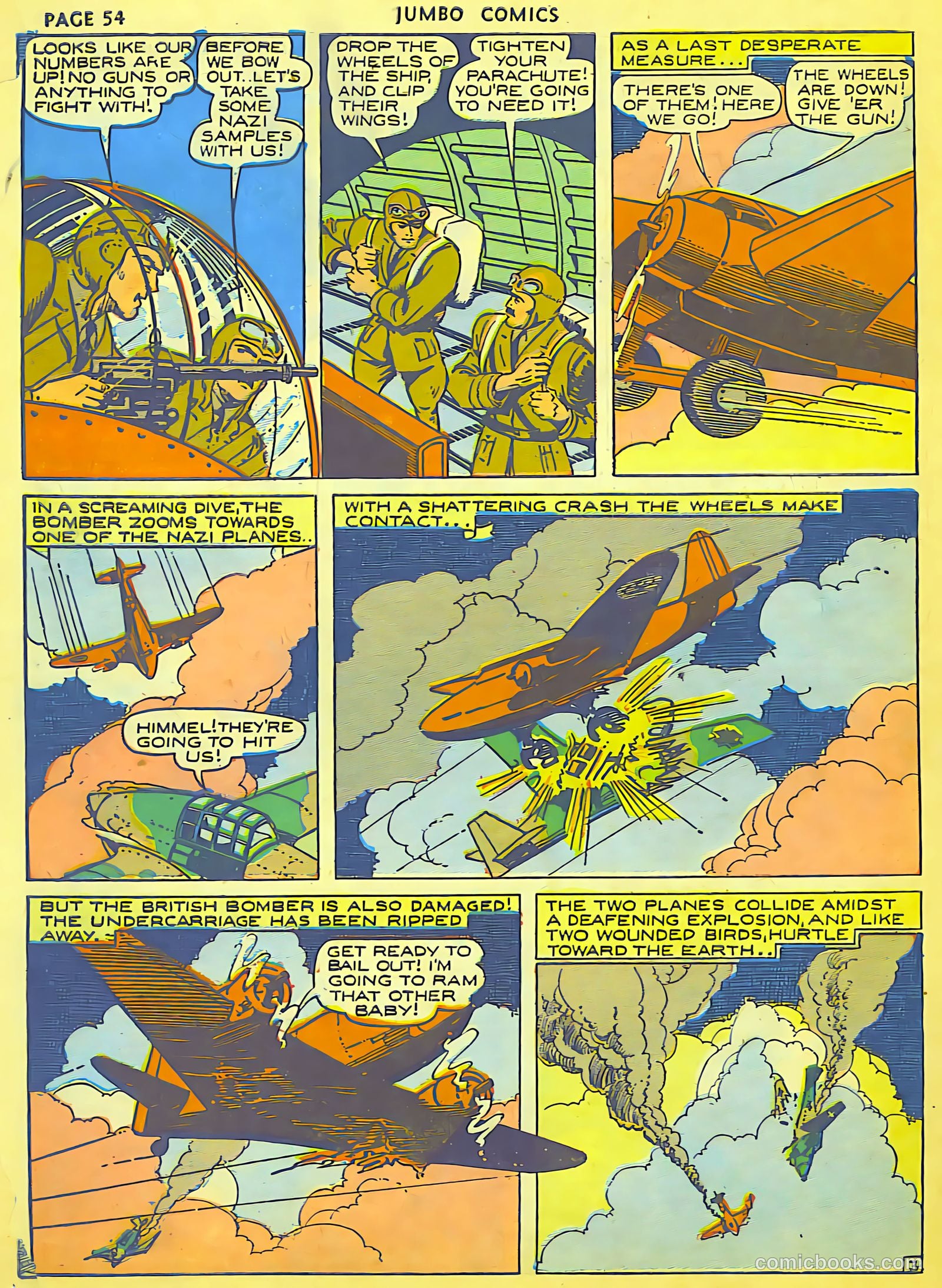 Jumbo Comics #37 (1942, Real Adventures Pub. Co., Inc.) — page 56 of 68