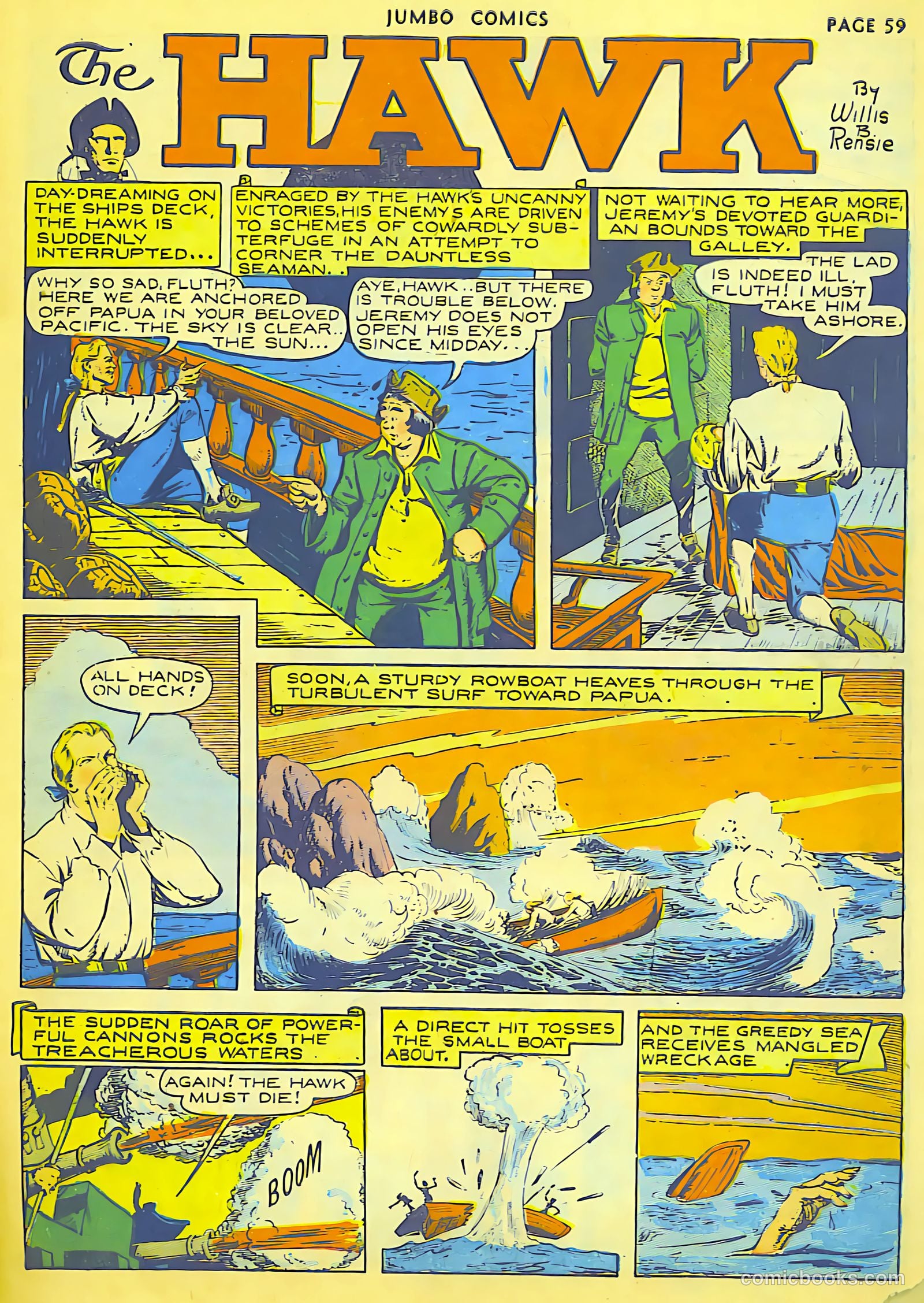 Jumbo Comics #37 (1942, Real Adventures Pub. Co., Inc.) — page 61 of 68