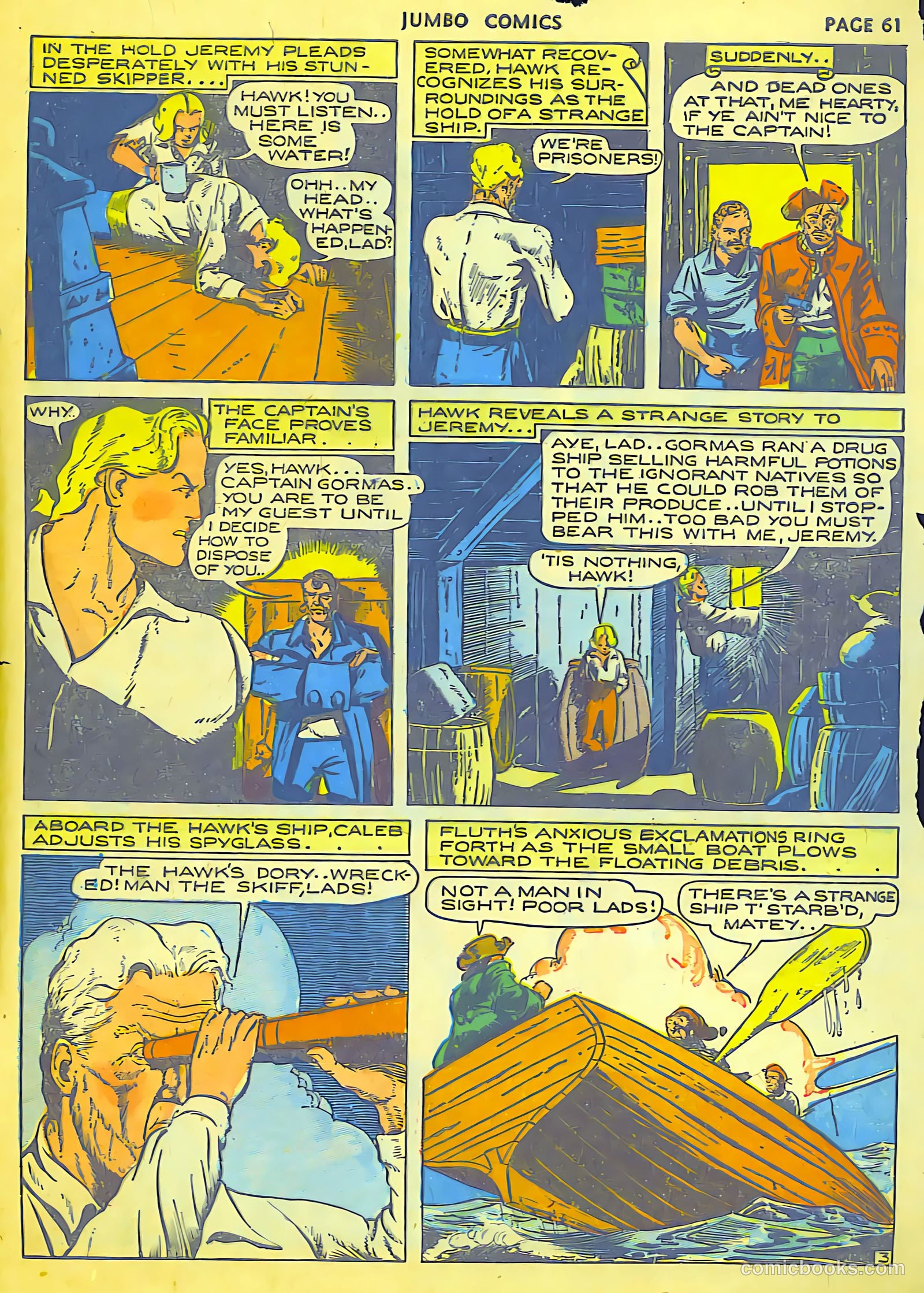 Jumbo Comics #37 (1942, Real Adventures Pub. Co., Inc.) — page 63 of 68