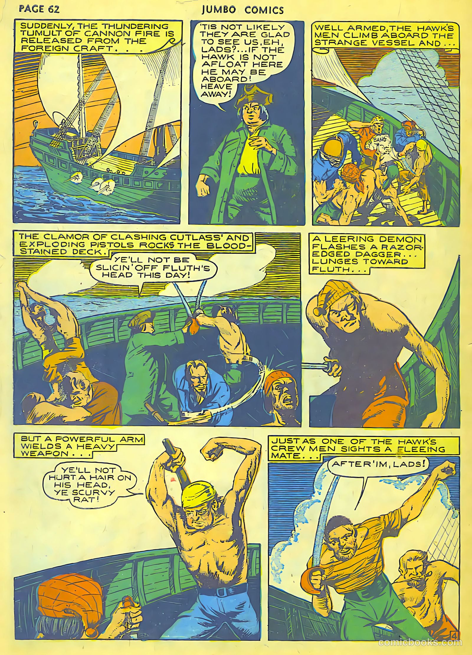 Jumbo Comics #37 (1942, Real Adventures Pub. Co., Inc.) — page 64 of 68