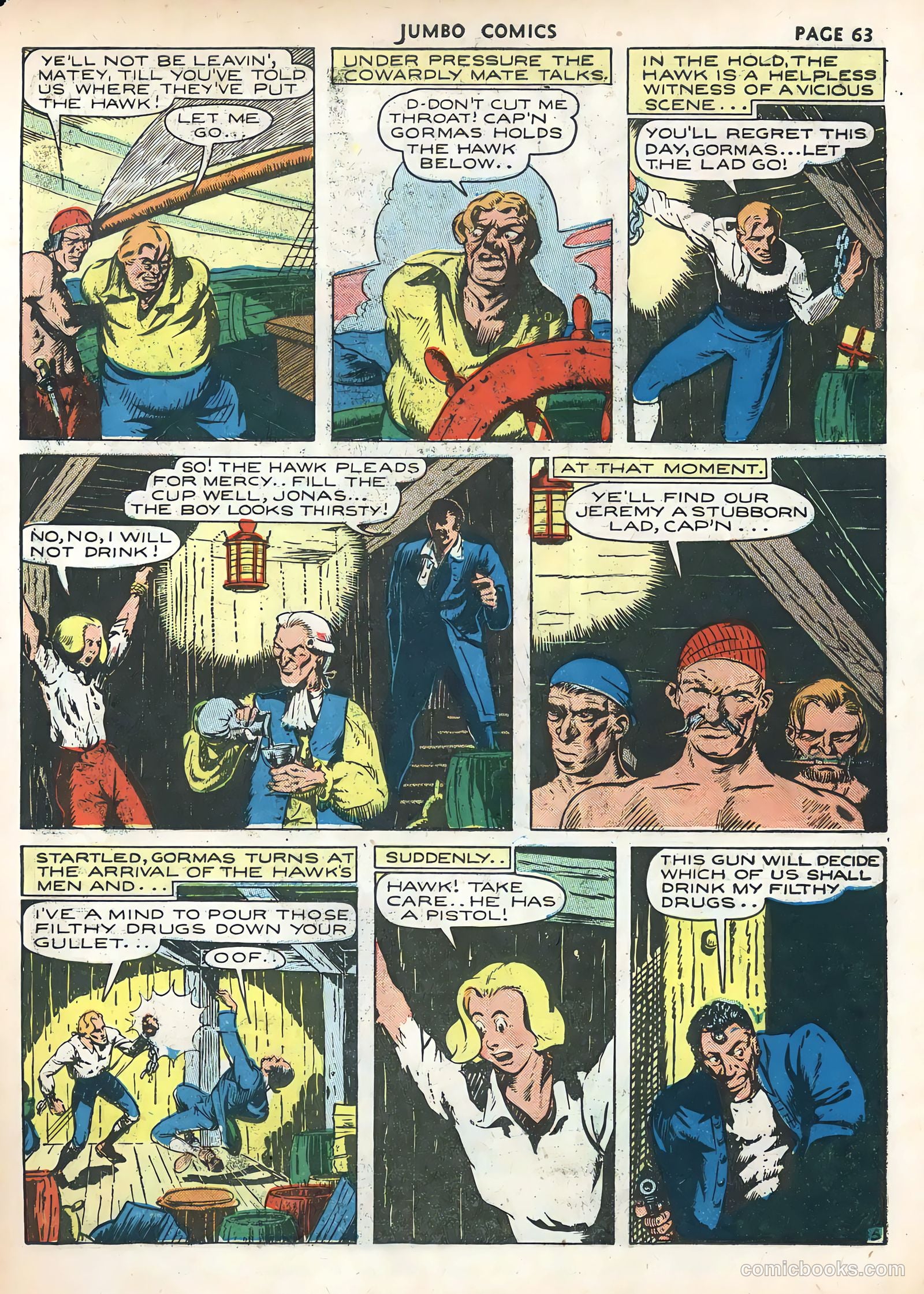 Jumbo Comics #37 (1942, Real Adventures Pub. Co., Inc.) — page 65 of 68