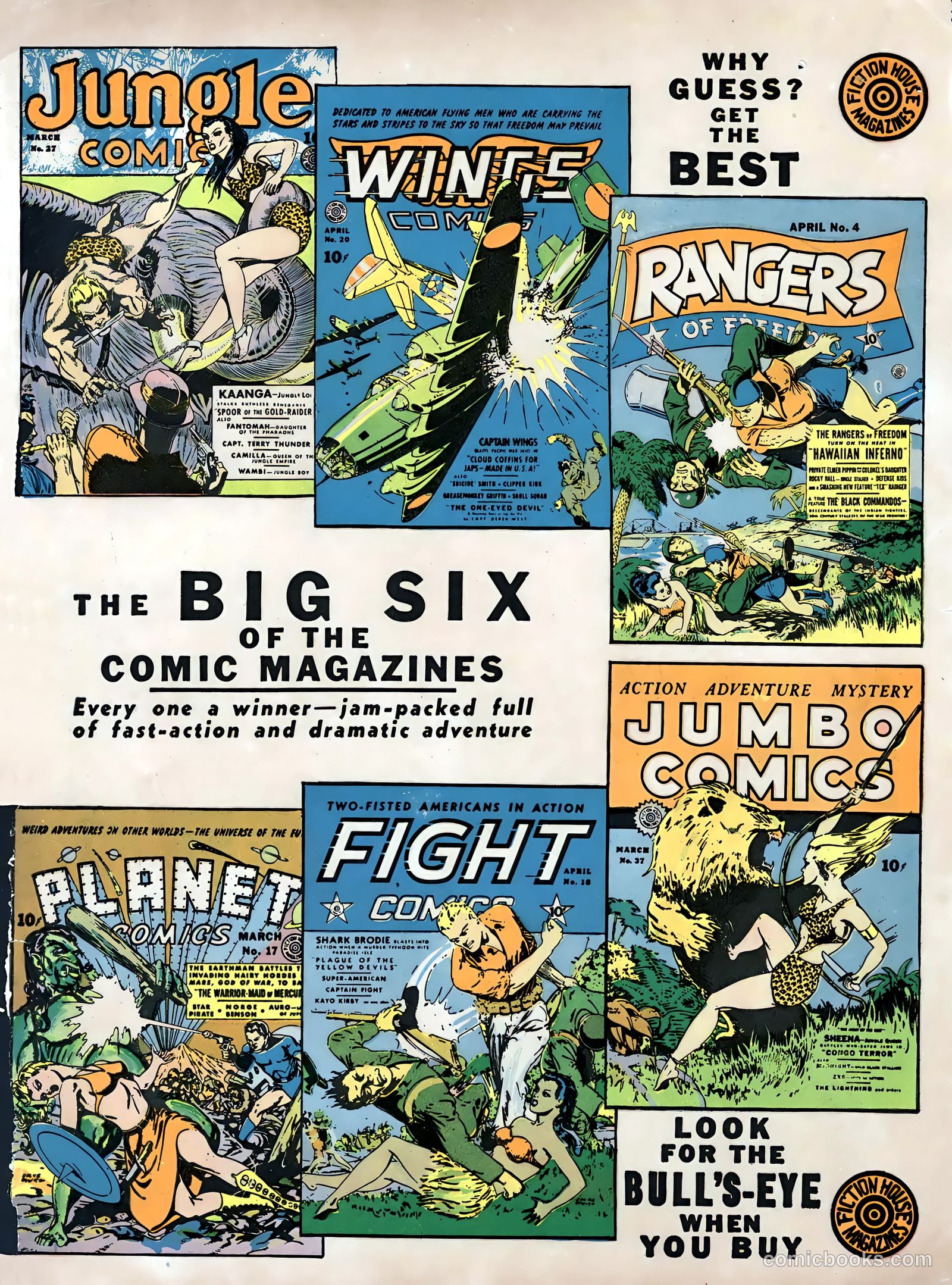Jumbo Comics #37 (1942, Real Adventures Pub. Co., Inc.) — page 67 of 68
