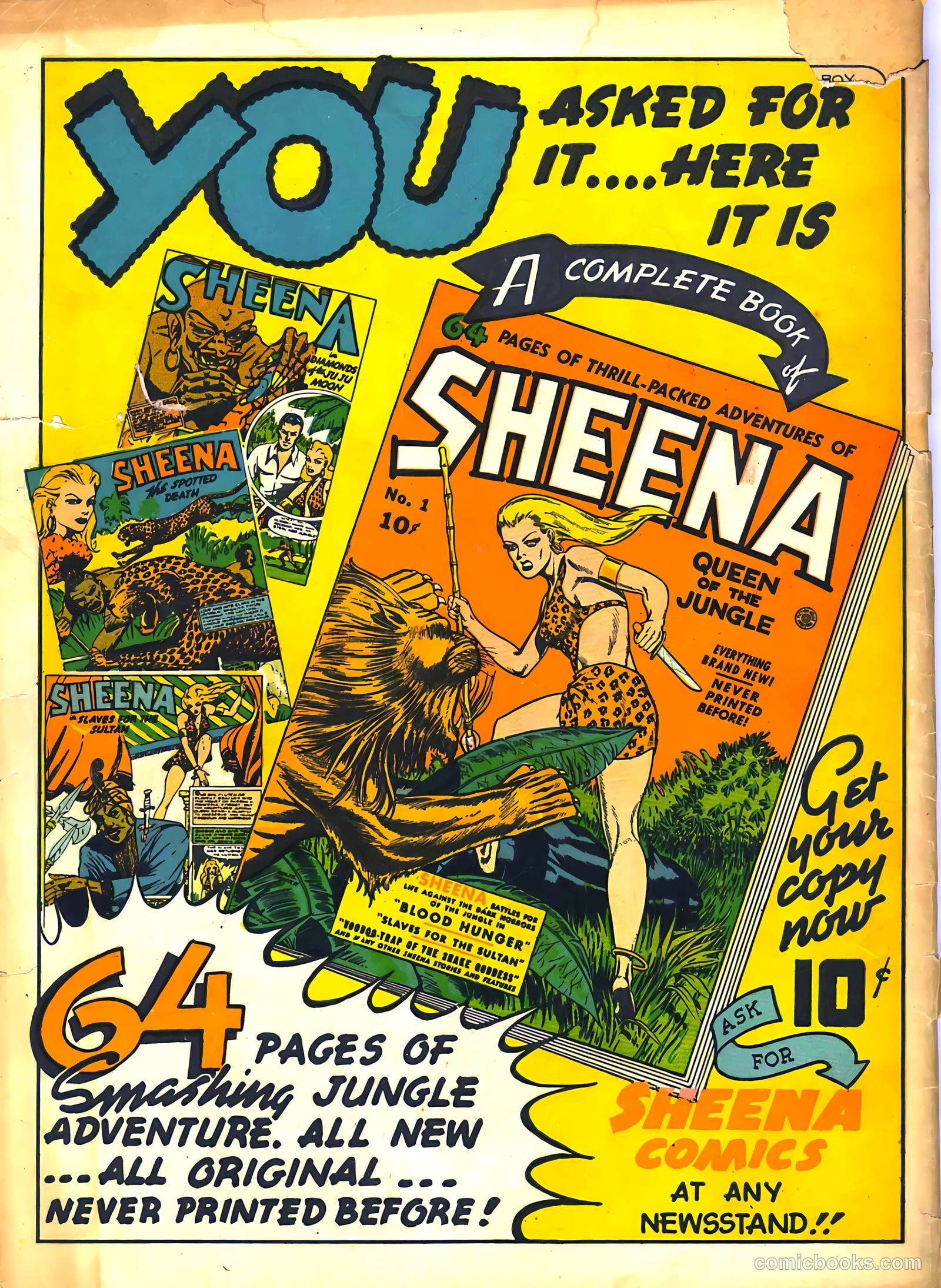 Jumbo Comics #37 (1942, Real Adventures Pub. Co., Inc.) — page 68 of 68
