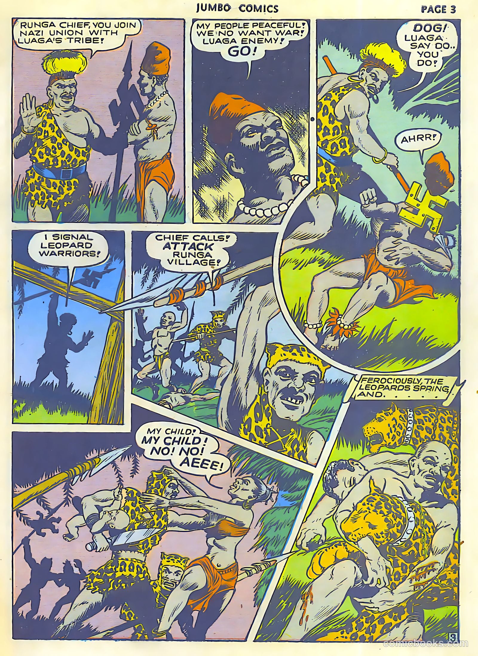 Jumbo Comics #42 (1942, Real Adventures Pub. Co., Inc.) — page 5 of 68