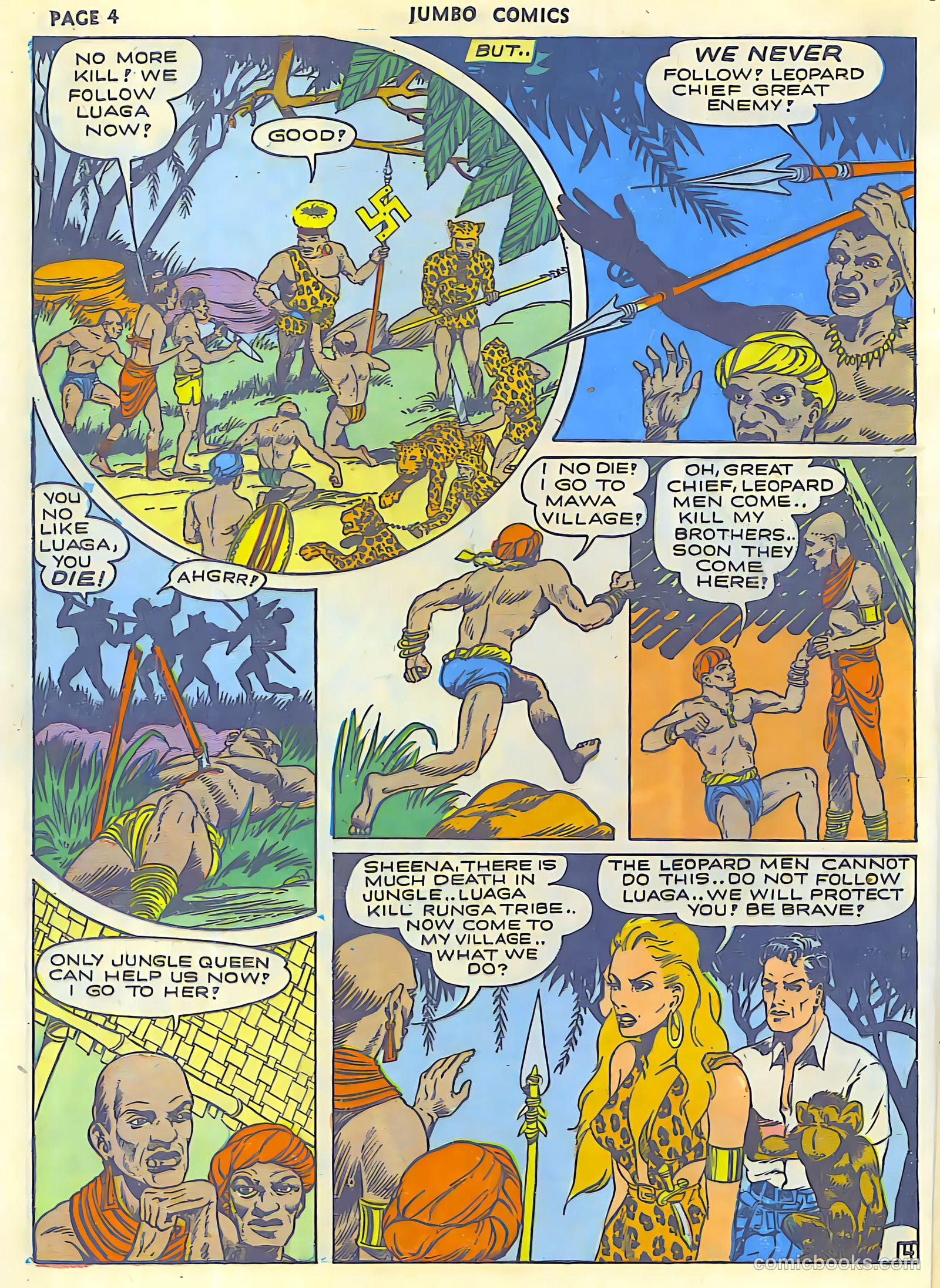 Jumbo Comics #42 (1942, Real Adventures Pub. Co., Inc.) — page 6 of 68