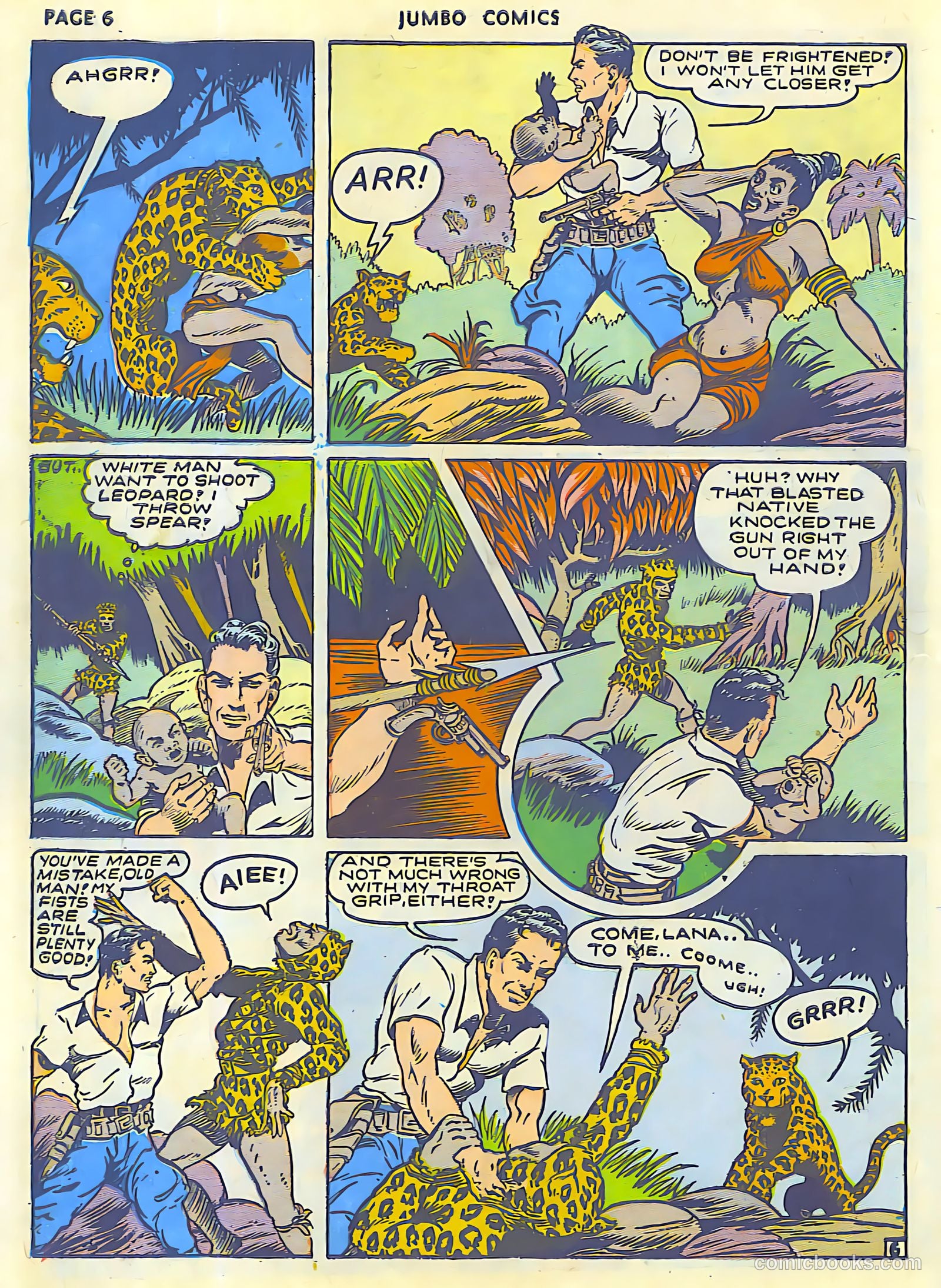 Jumbo Comics #42 (1942, Real Adventures Pub. Co., Inc.) — page 8 of 68