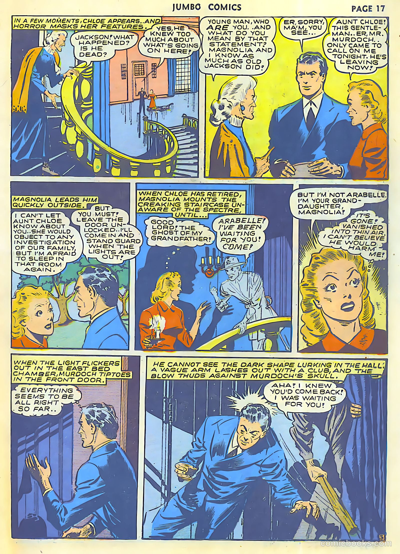 Jumbo Comics #42 (1942, Real Adventures Pub. Co., Inc.) — page 19 of 68