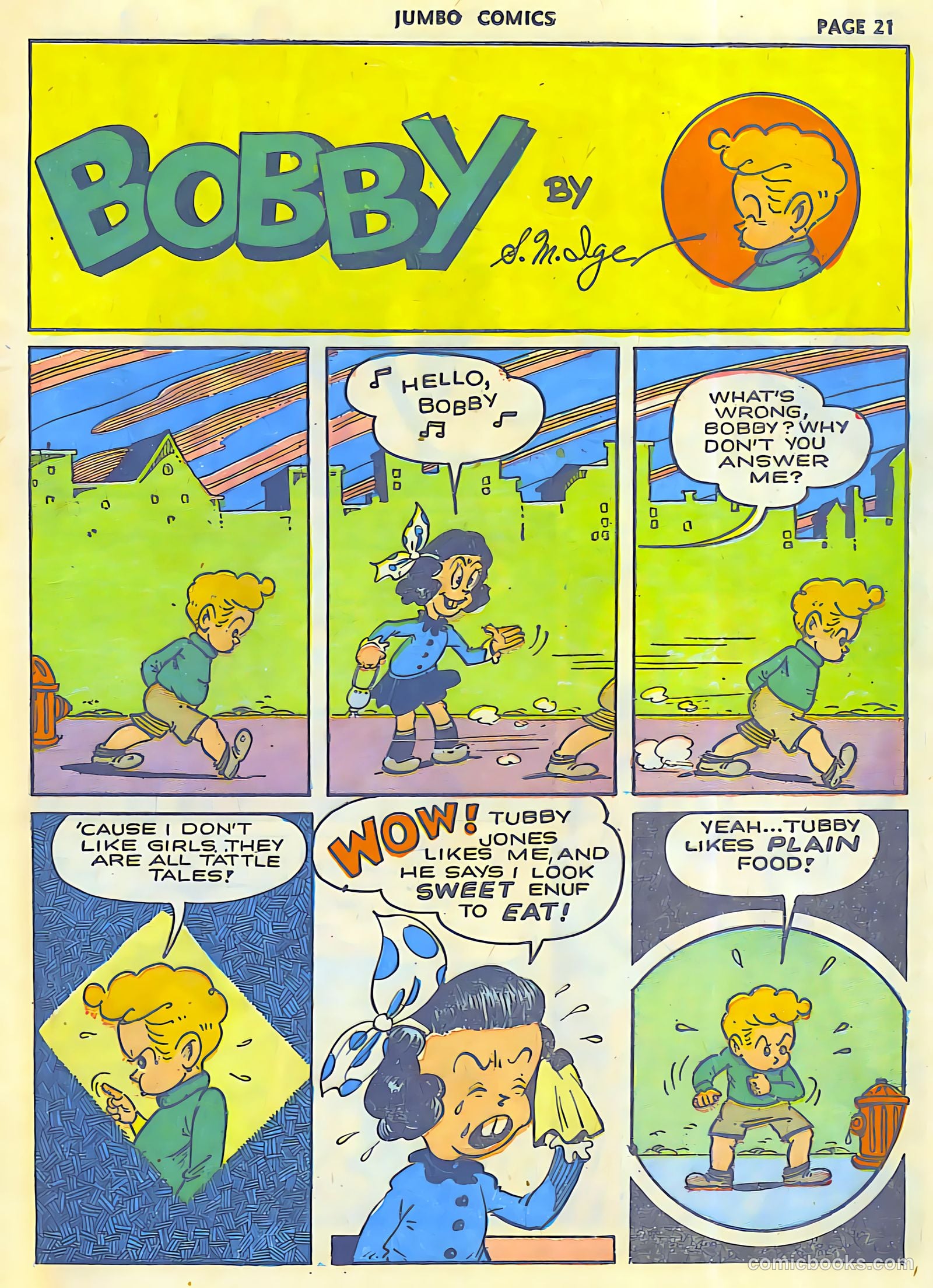 Jumbo Comics #42 (1942, Real Adventures Pub. Co., Inc.) — page 23 of 68