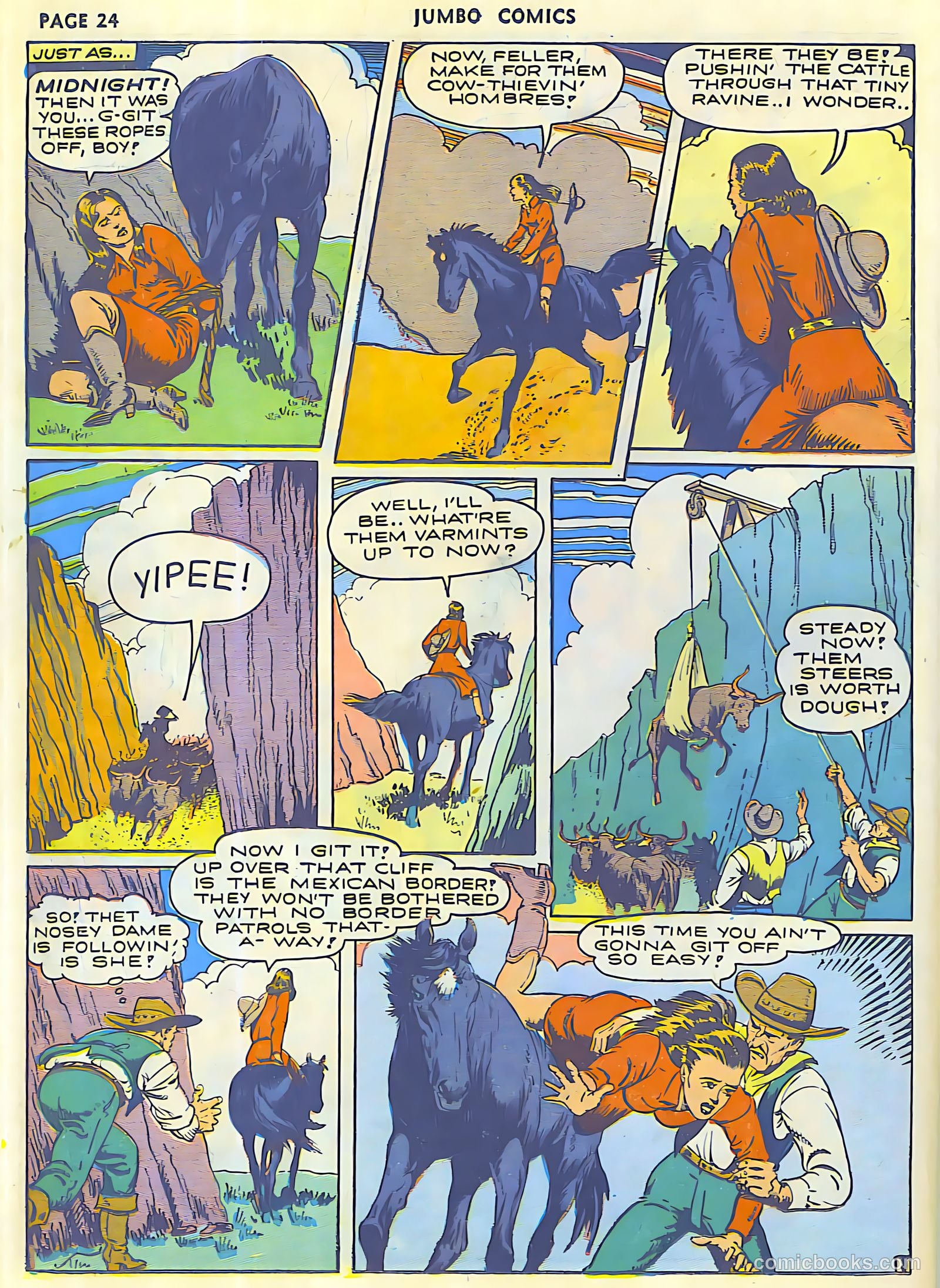 Jumbo Comics #42 (1942, Real Adventures Pub. Co., Inc.) — page 26 of 68