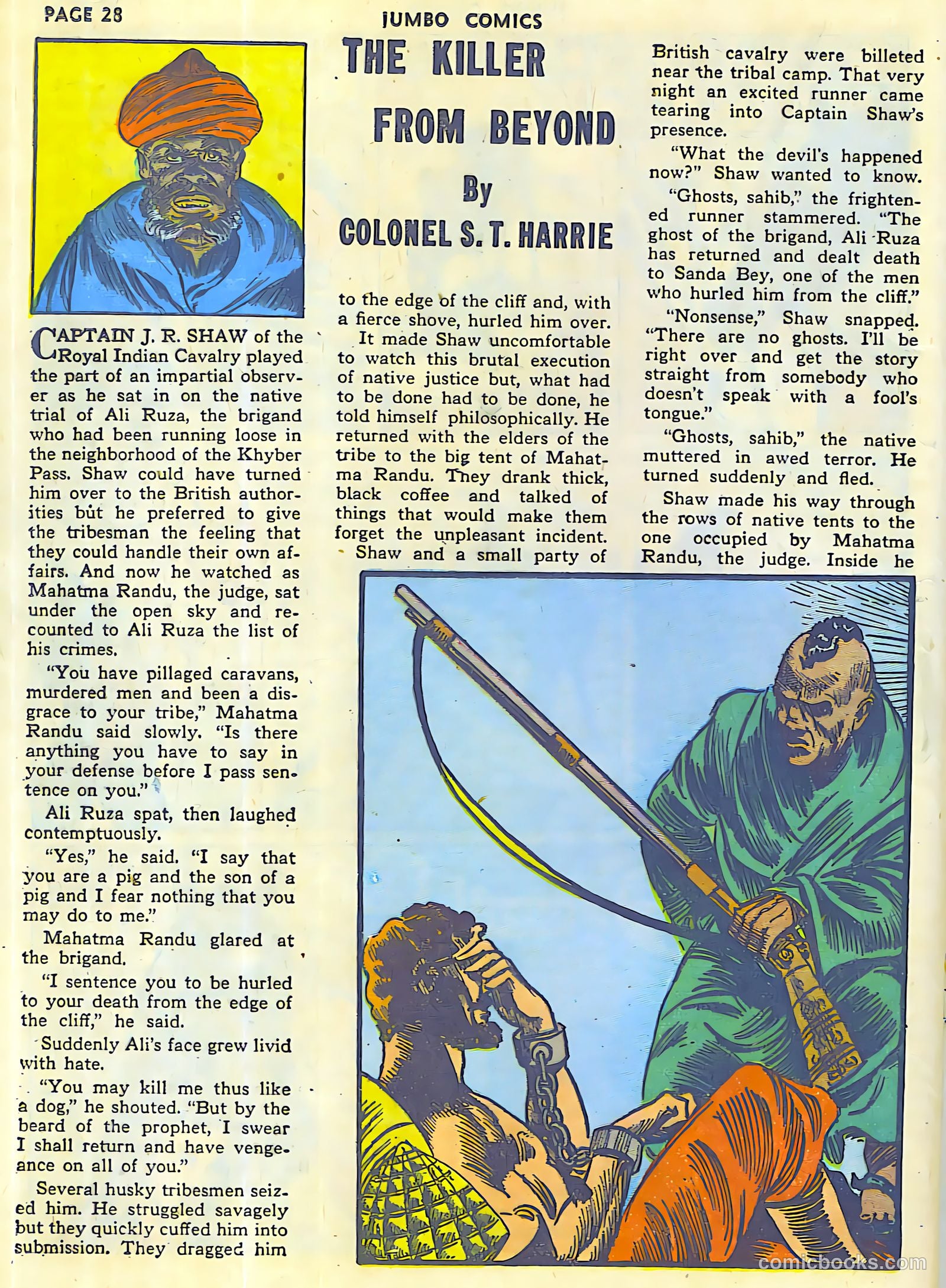 Jumbo Comics #42 (1942, Real Adventures Pub. Co., Inc.) — page 30 of 68