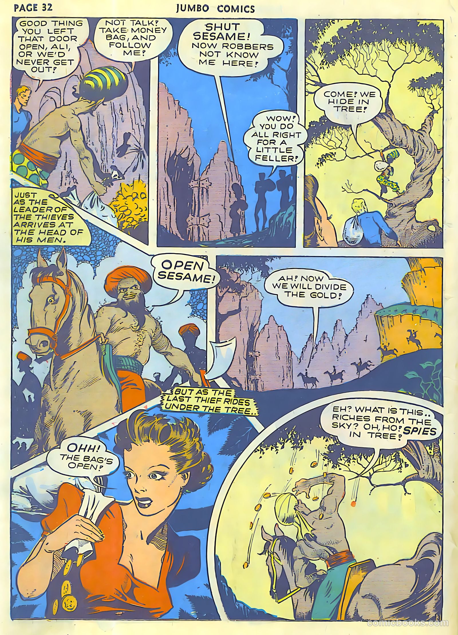 Jumbo Comics #42 (1942, Real Adventures Pub. Co., Inc.) — page 34 of 68