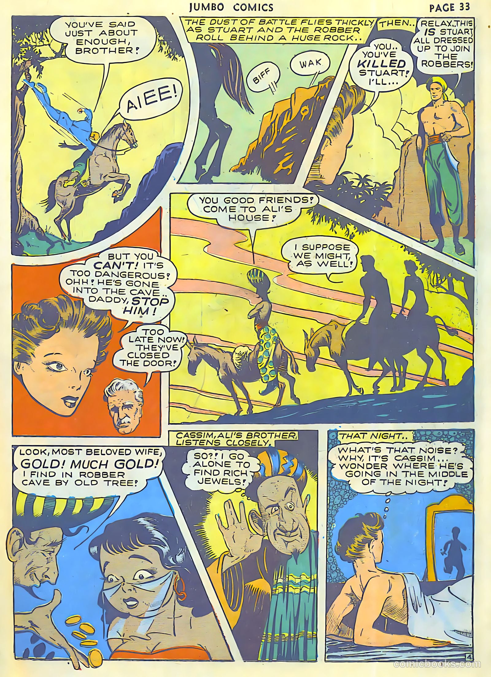 Jumbo Comics #42 (1942, Real Adventures Pub. Co., Inc.) — page 35 of 68