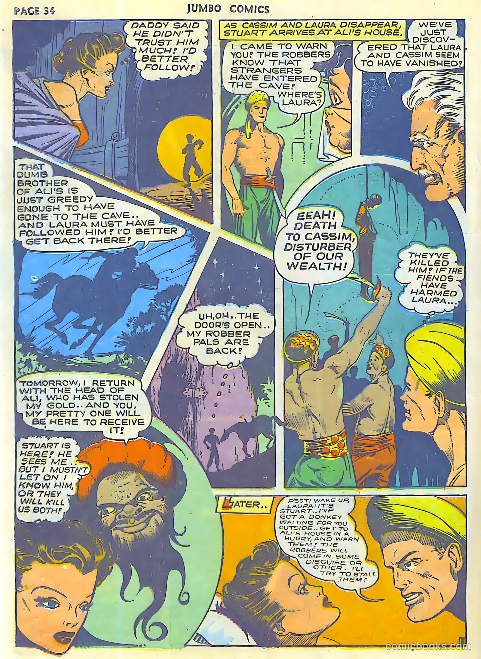 Jumbo Comics #42 (1942, Real Adventures Pub. Co., Inc.) — page 36 of 68