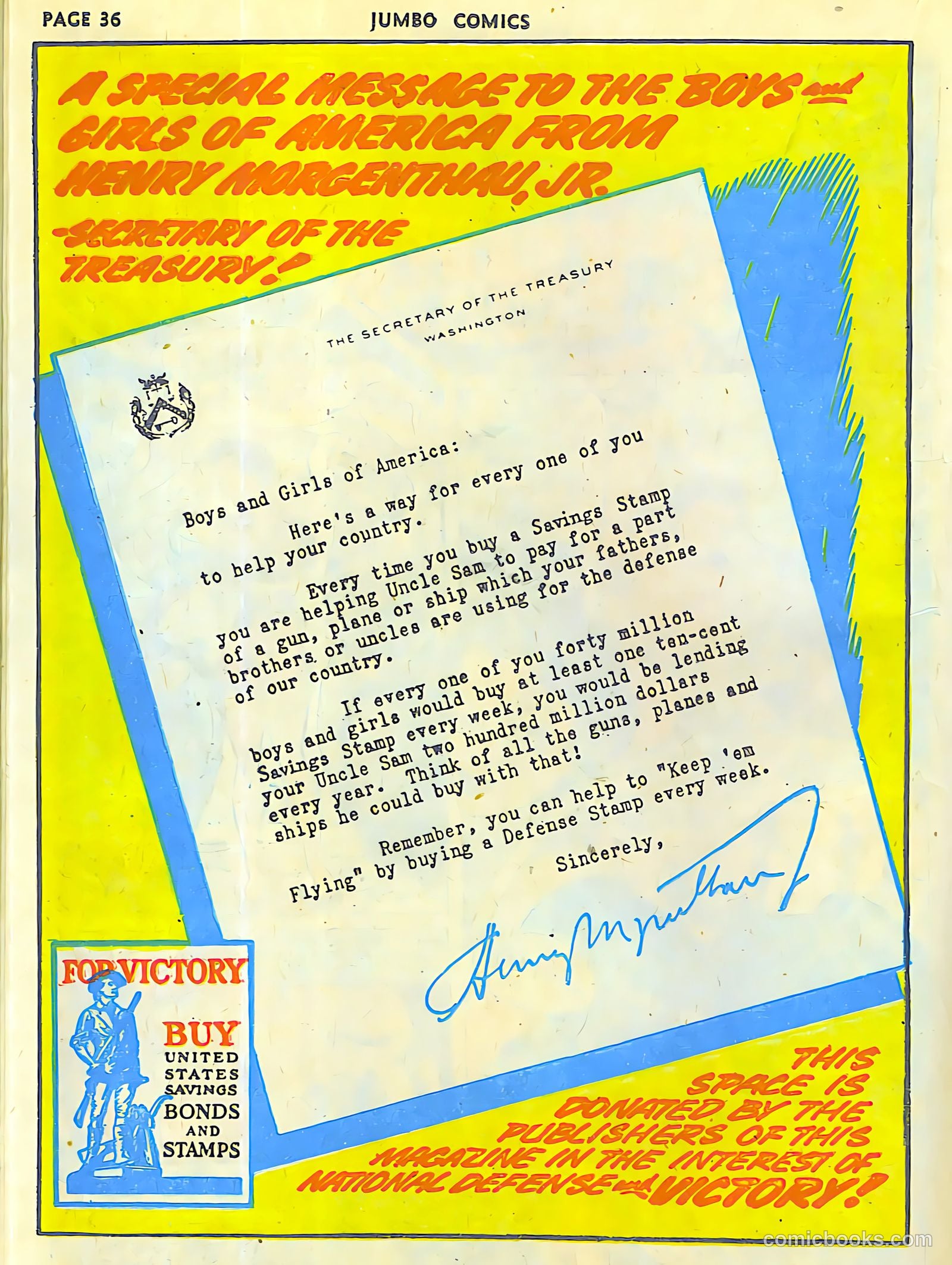 Jumbo Comics #42 (1942, Real Adventures Pub. Co., Inc.) — page 38 of 68